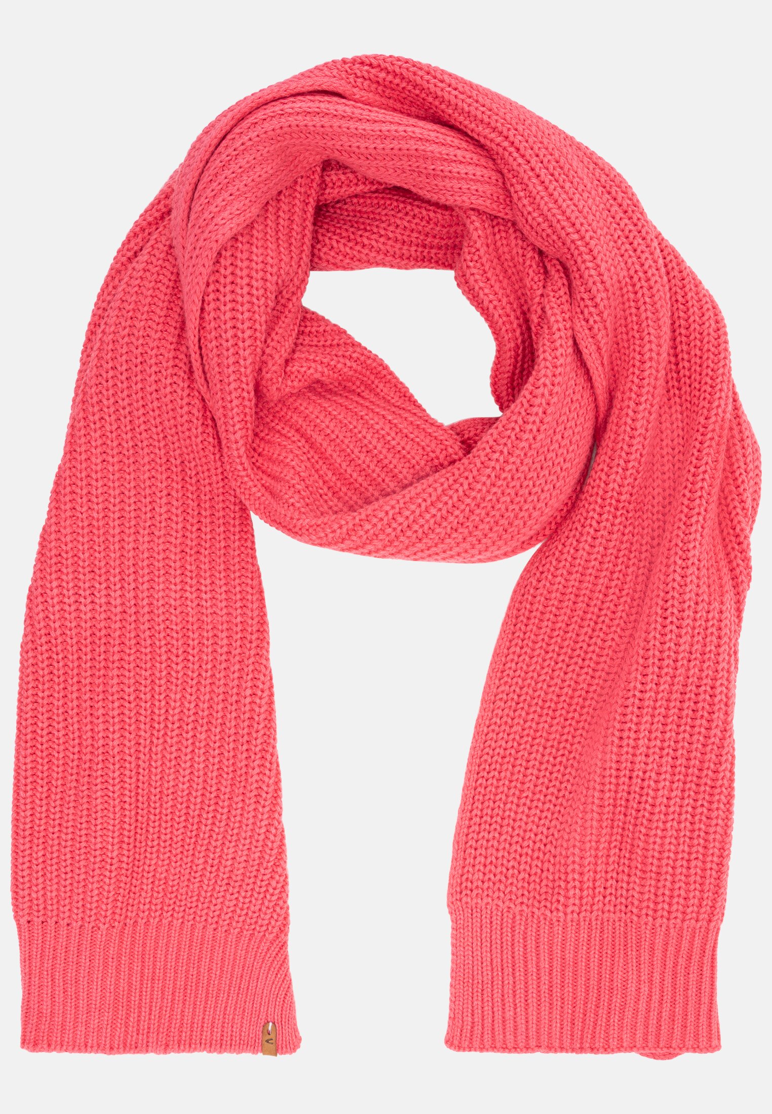 Camel Active Knitted scarf with cashmere content