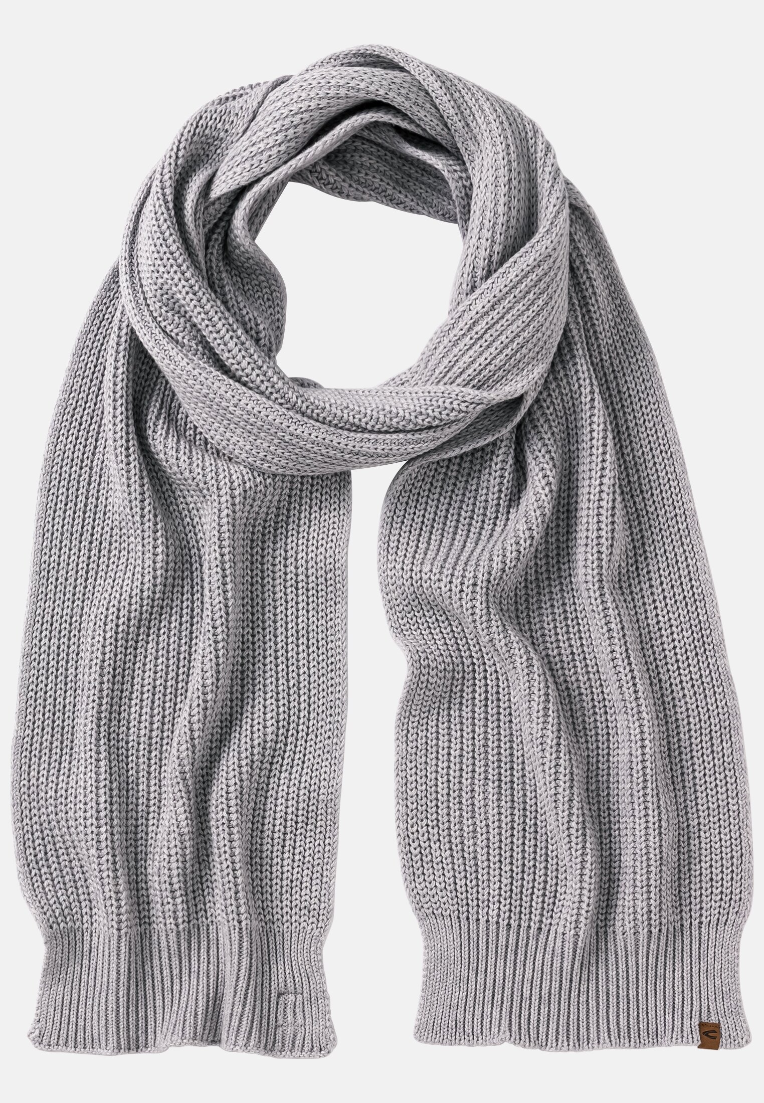 Camel Active Knitted scarf with cashmere content