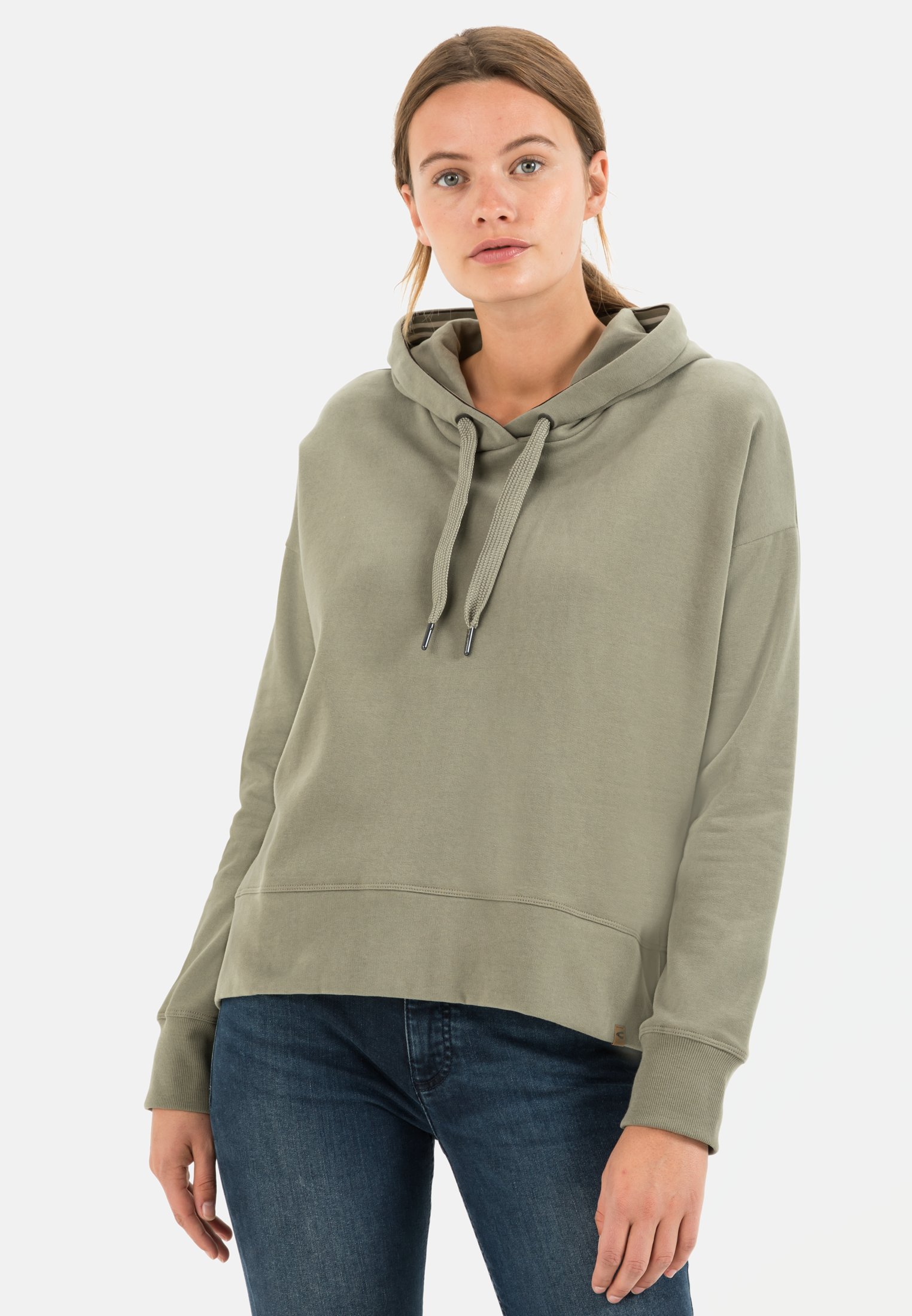 Camel Active Hooded cotton sweatshirt