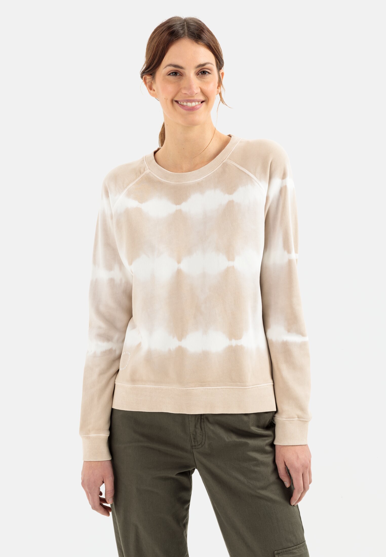 Camel Active Sweatshirt with tie dye effect