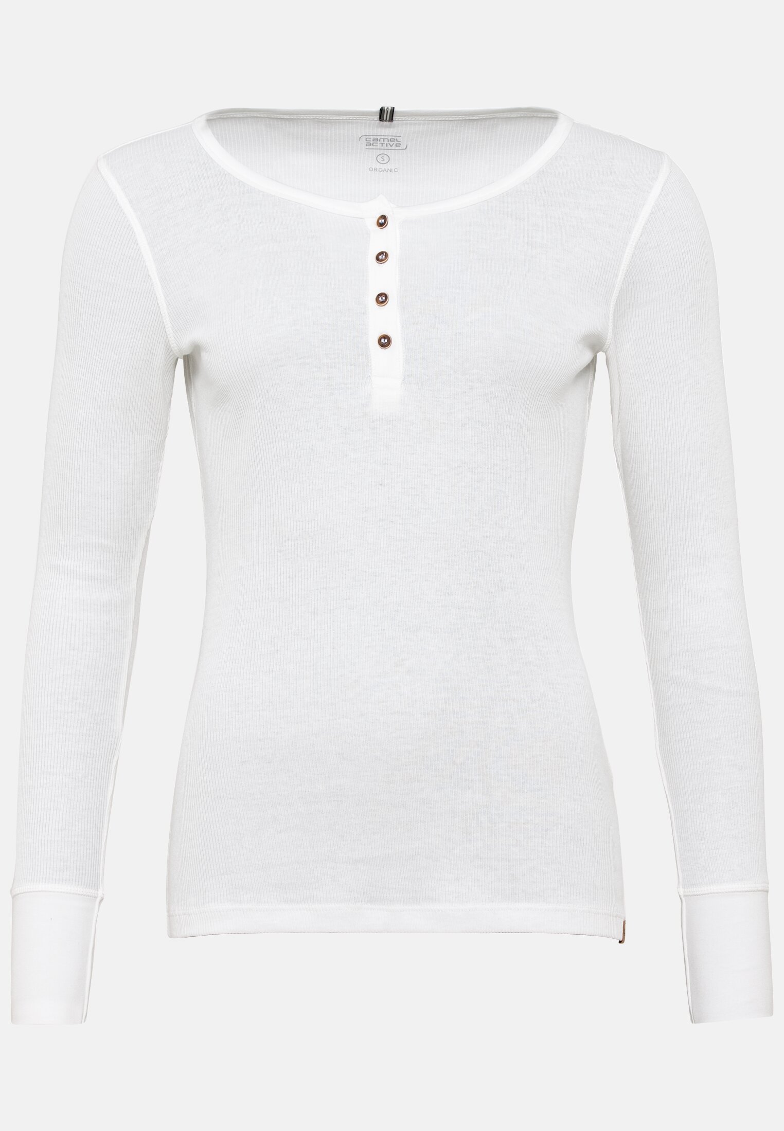 Camel Active Henleyshirt made from organic cotton