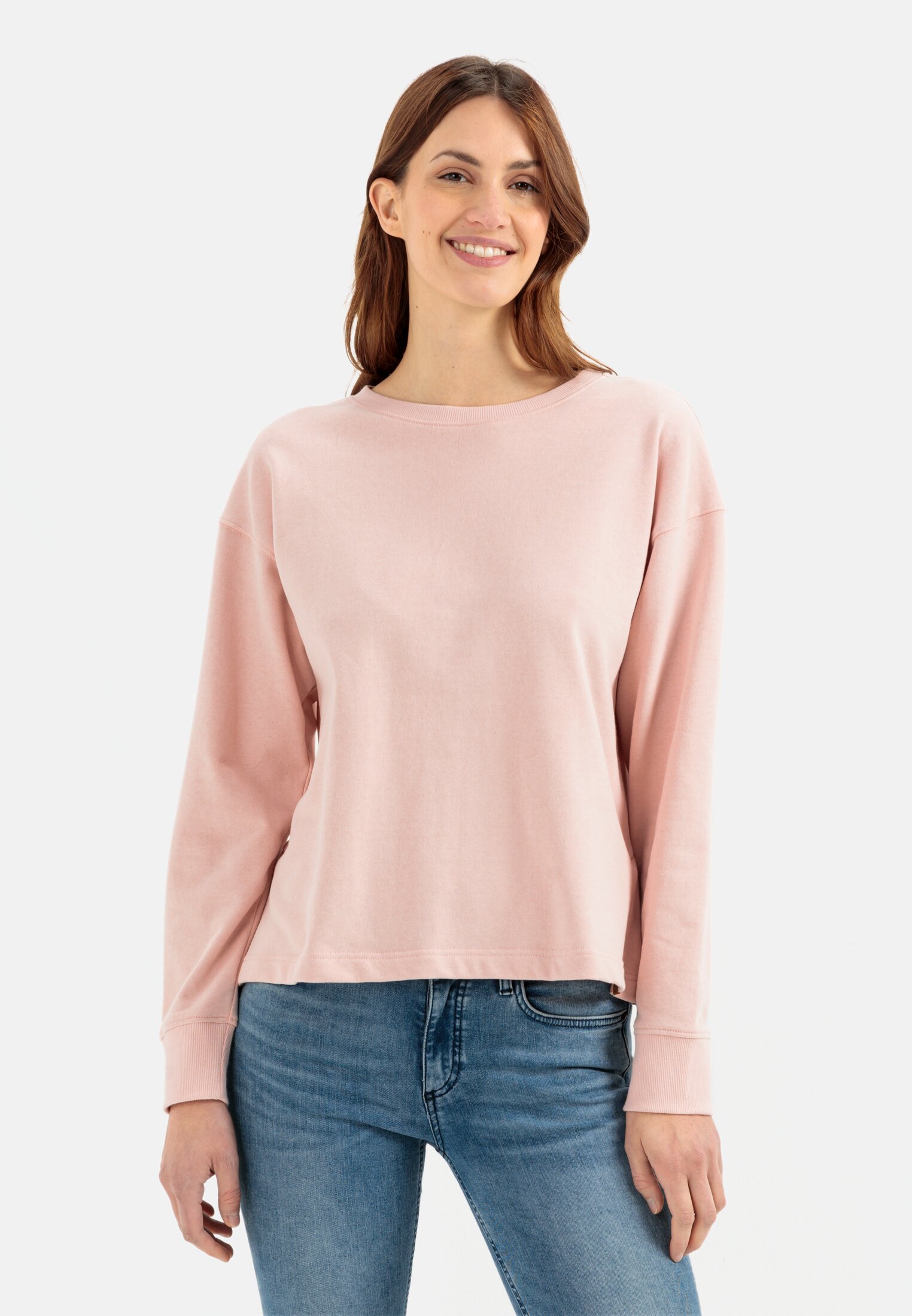 Camel Active Sweatshirt with round neckline