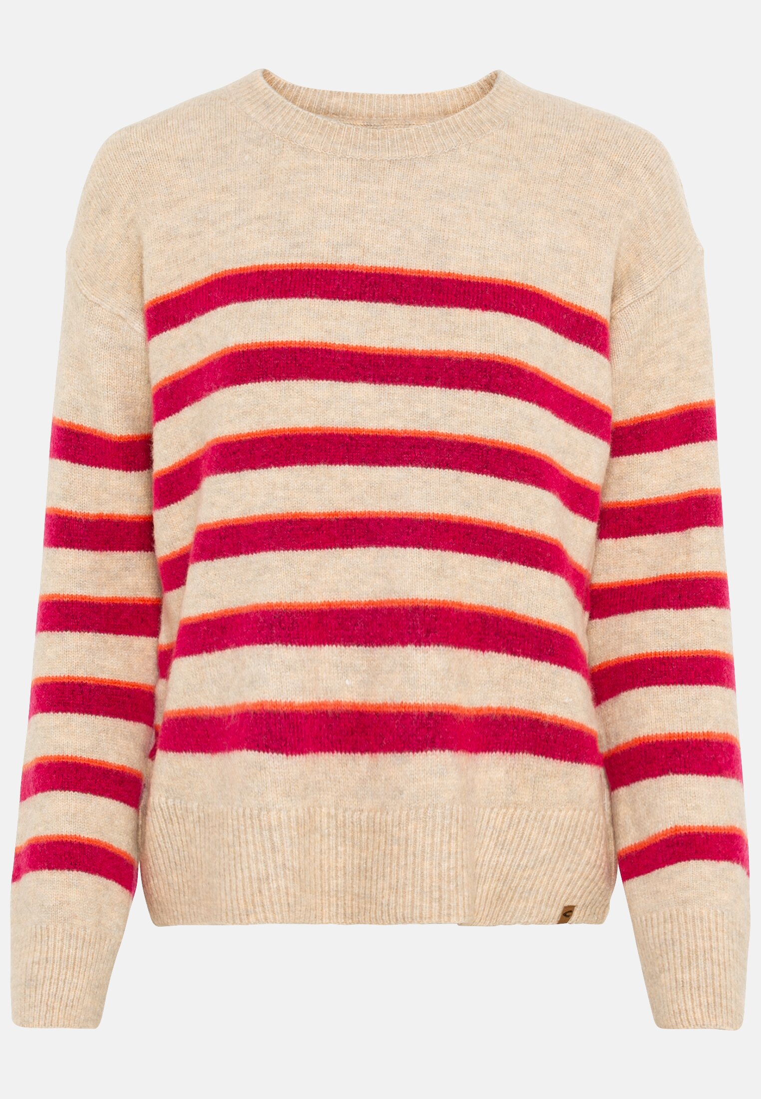 Camel Active Knitted jumper in striped pattern