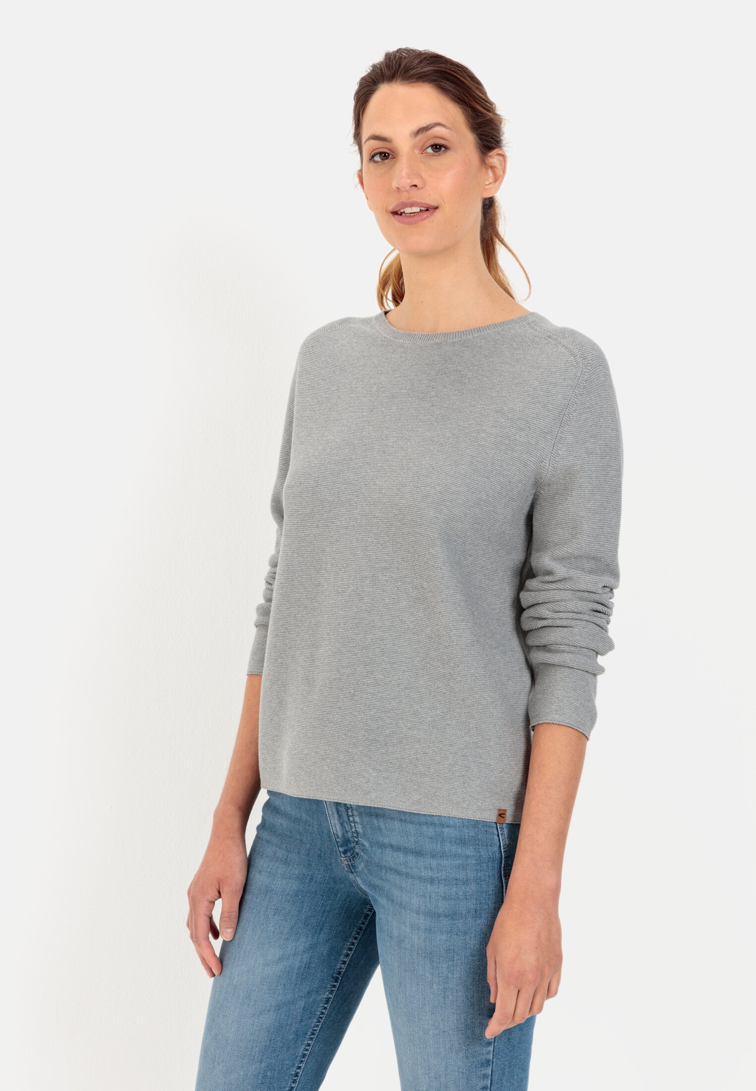 Camel Active Knitted jumper in pure cotton