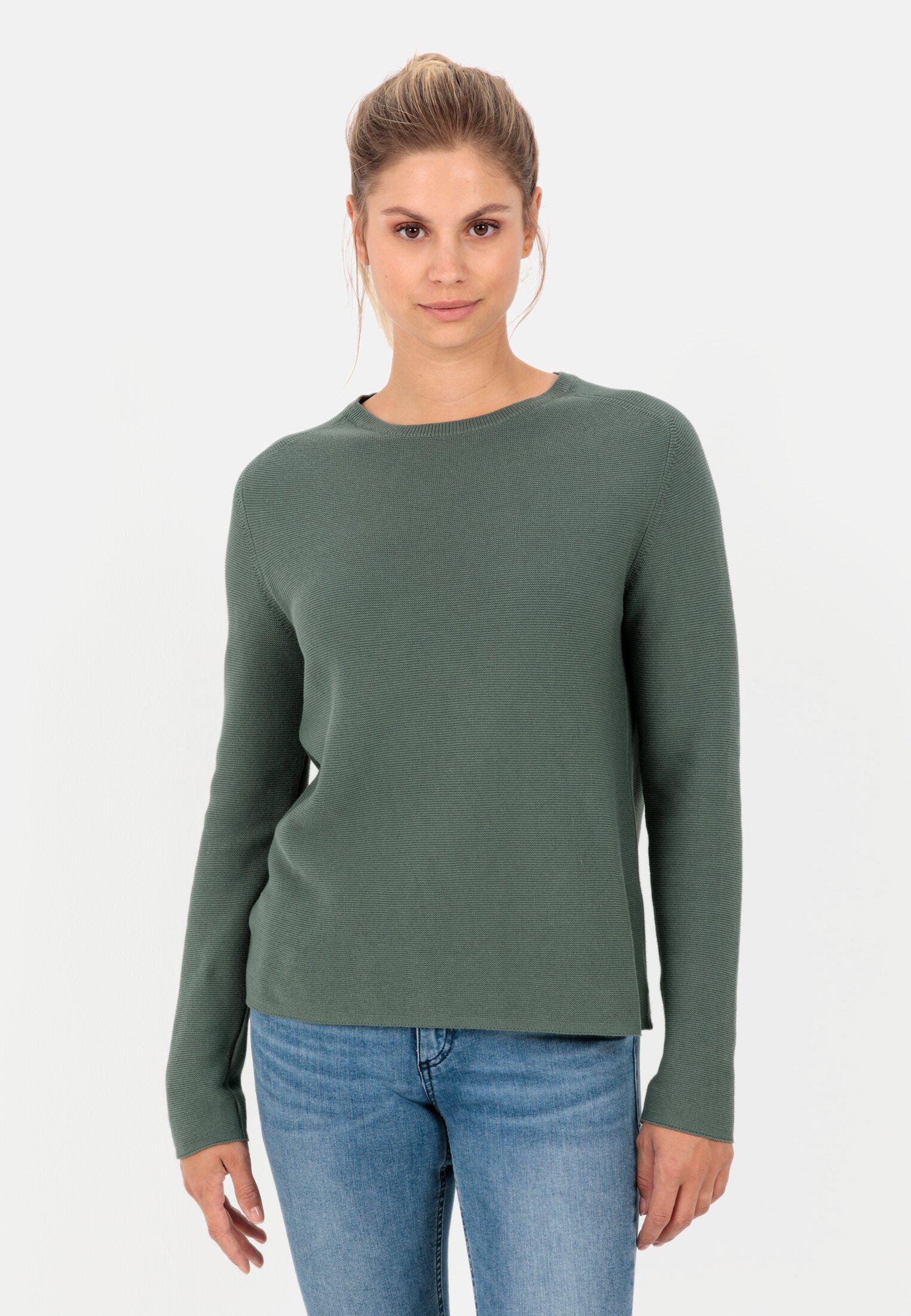 Camel Active Knitted jumper in pure cotton