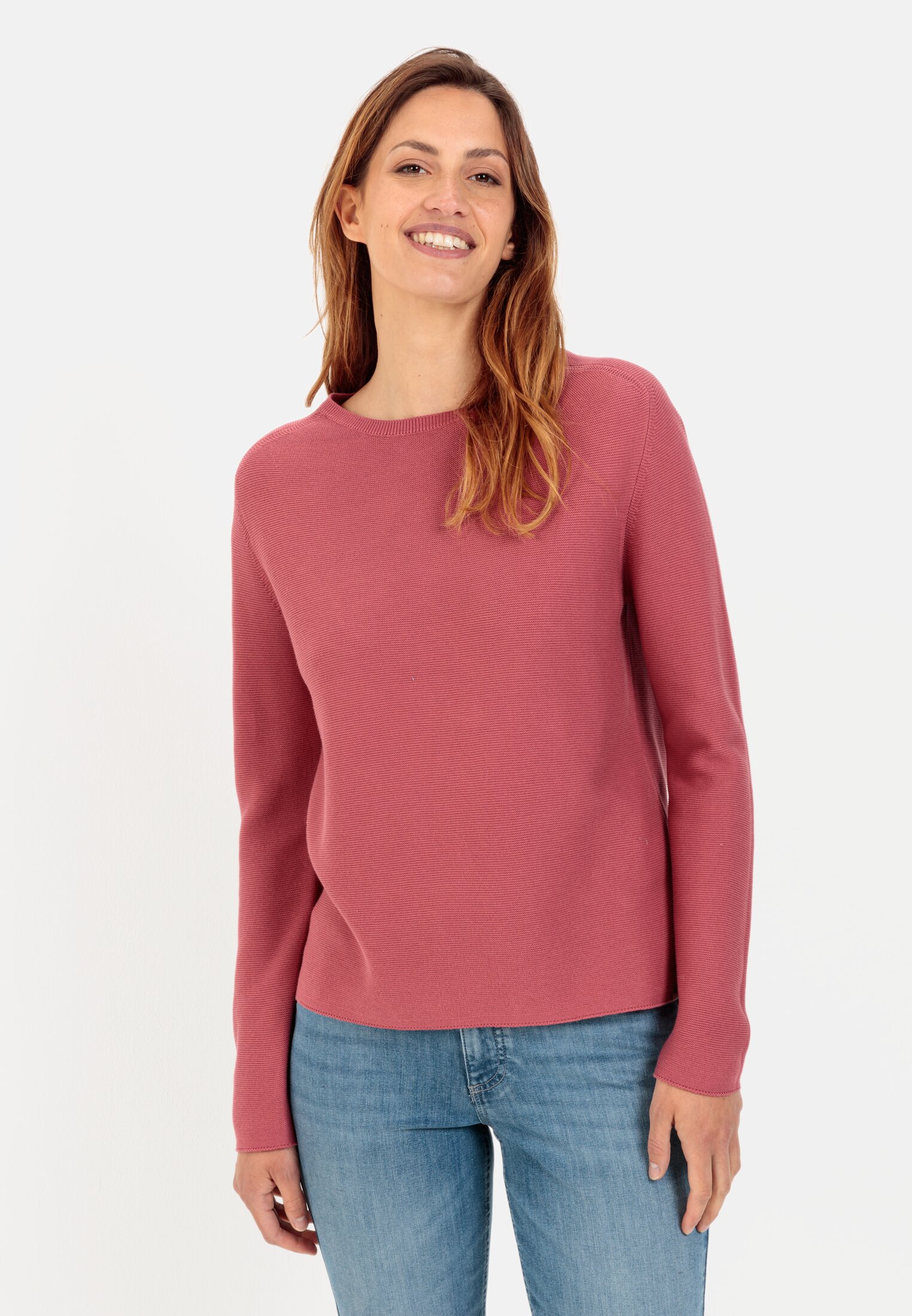 Camel Active Knitted jumper in pure cotton