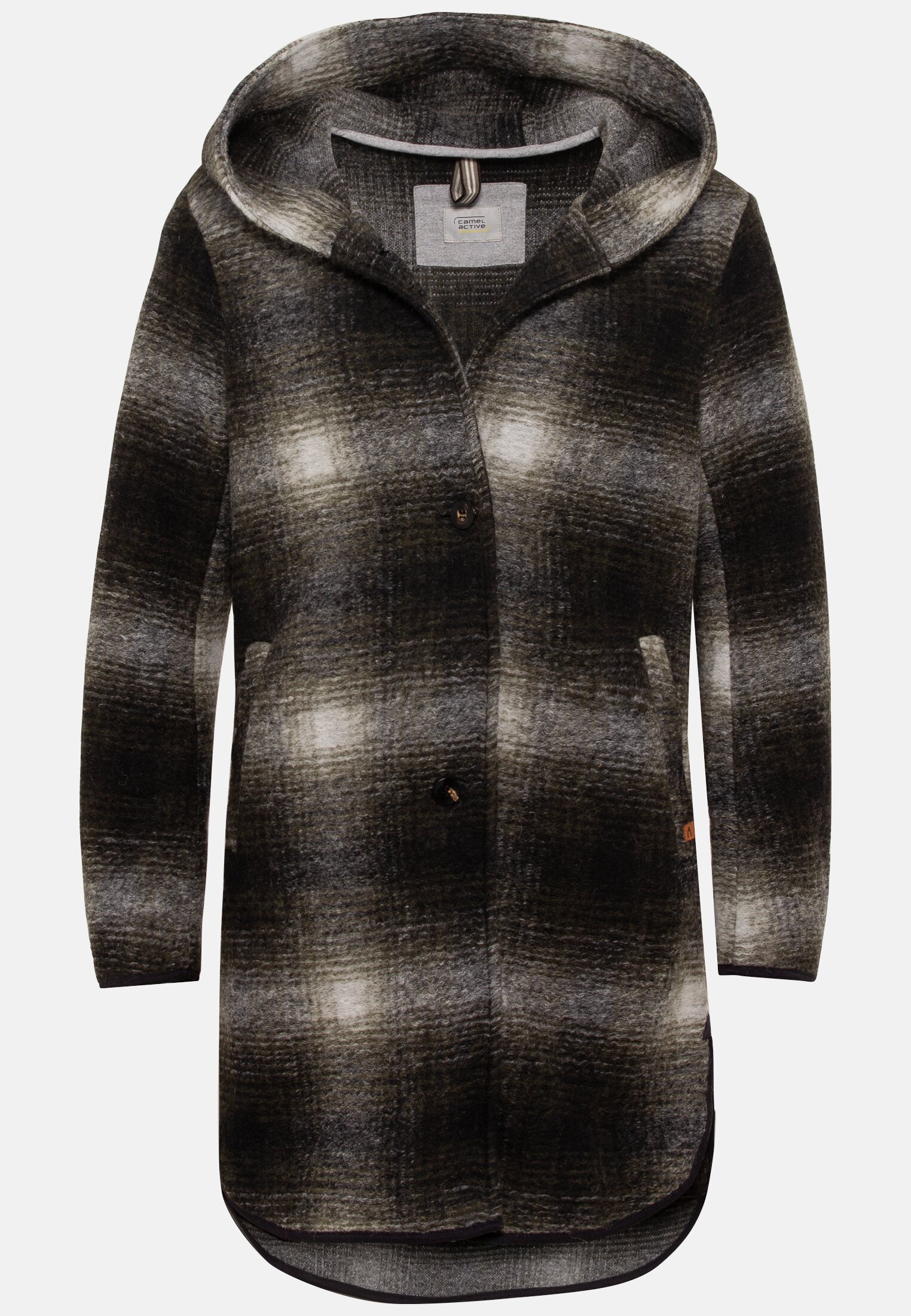 Camel Active Coat in a checked pattern