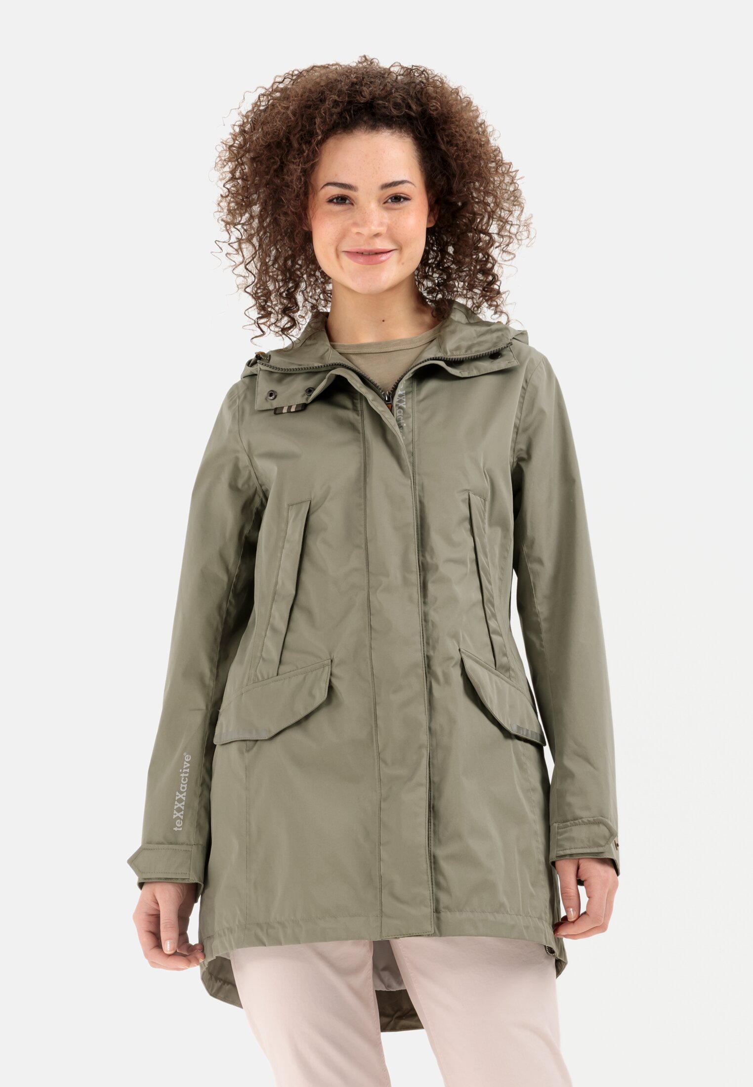 Camel Active teXXXactive? Functional parka in organic cotton Mix