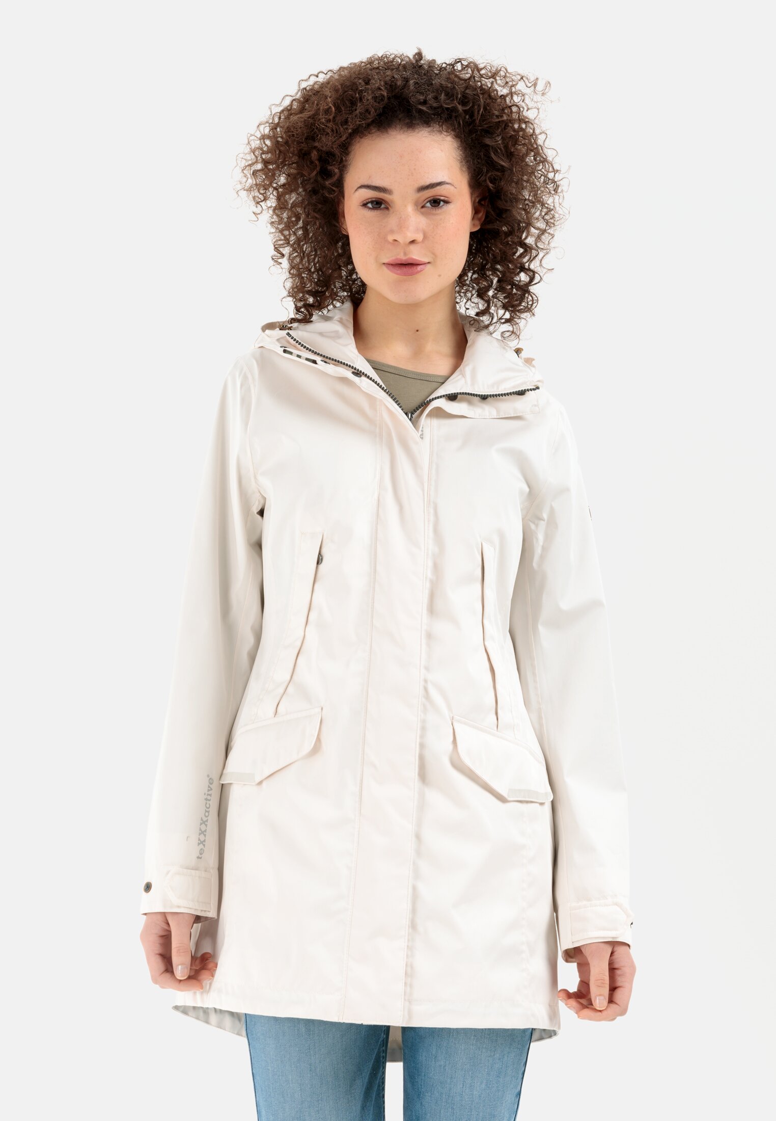 Camel Active teXXXactive? Functional parka in organic cotton Mix