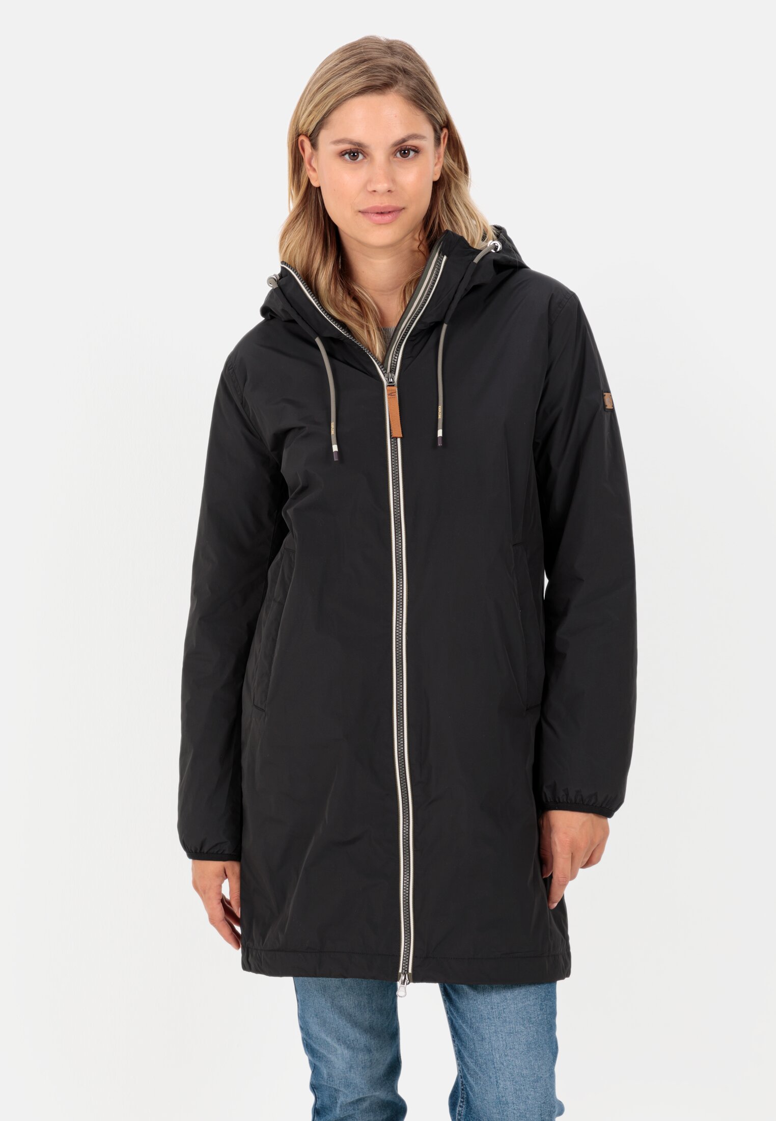 Camel Active Functional coat made from recycled polyester