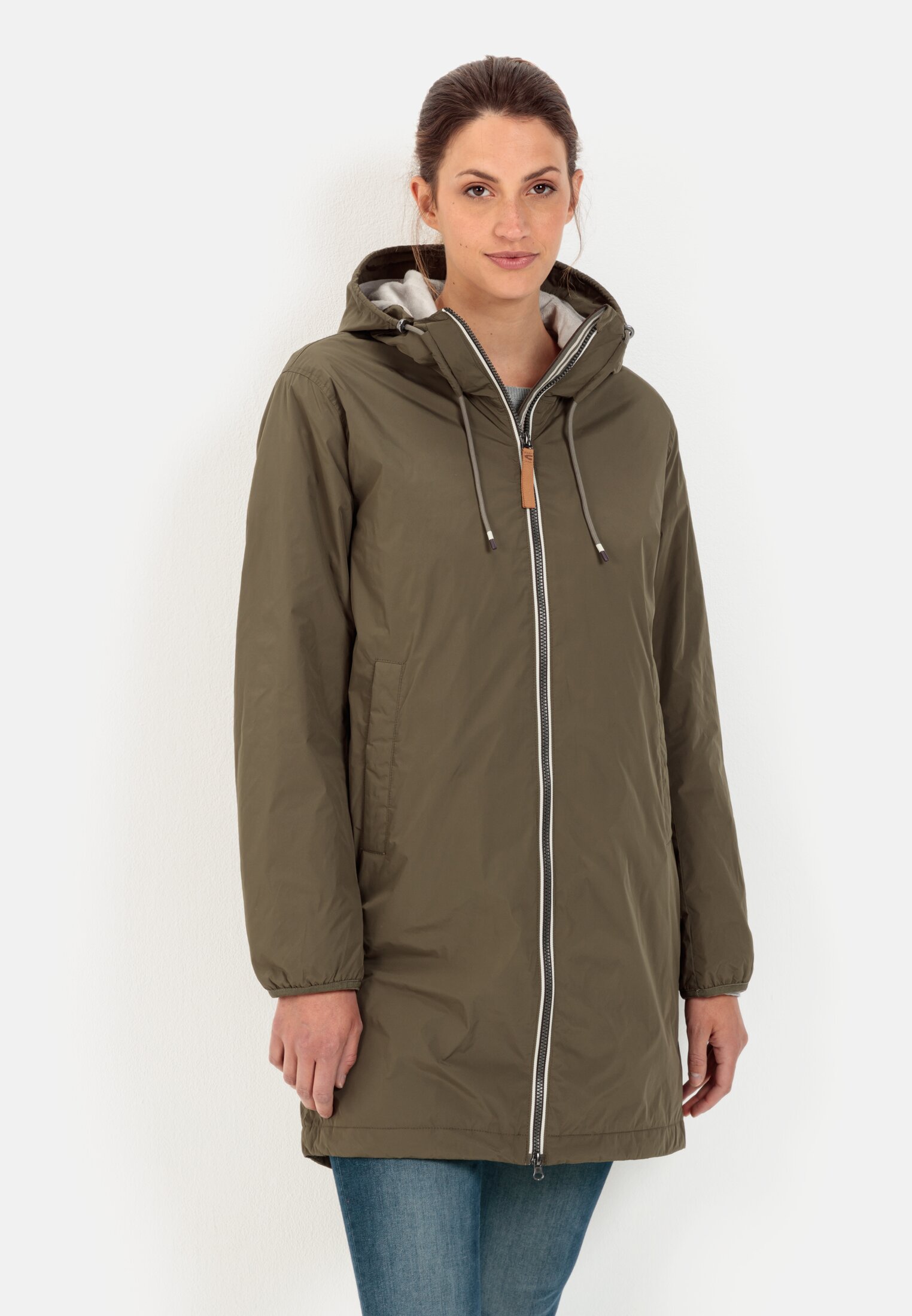 Camel Active Functional coat made from recycled polyester