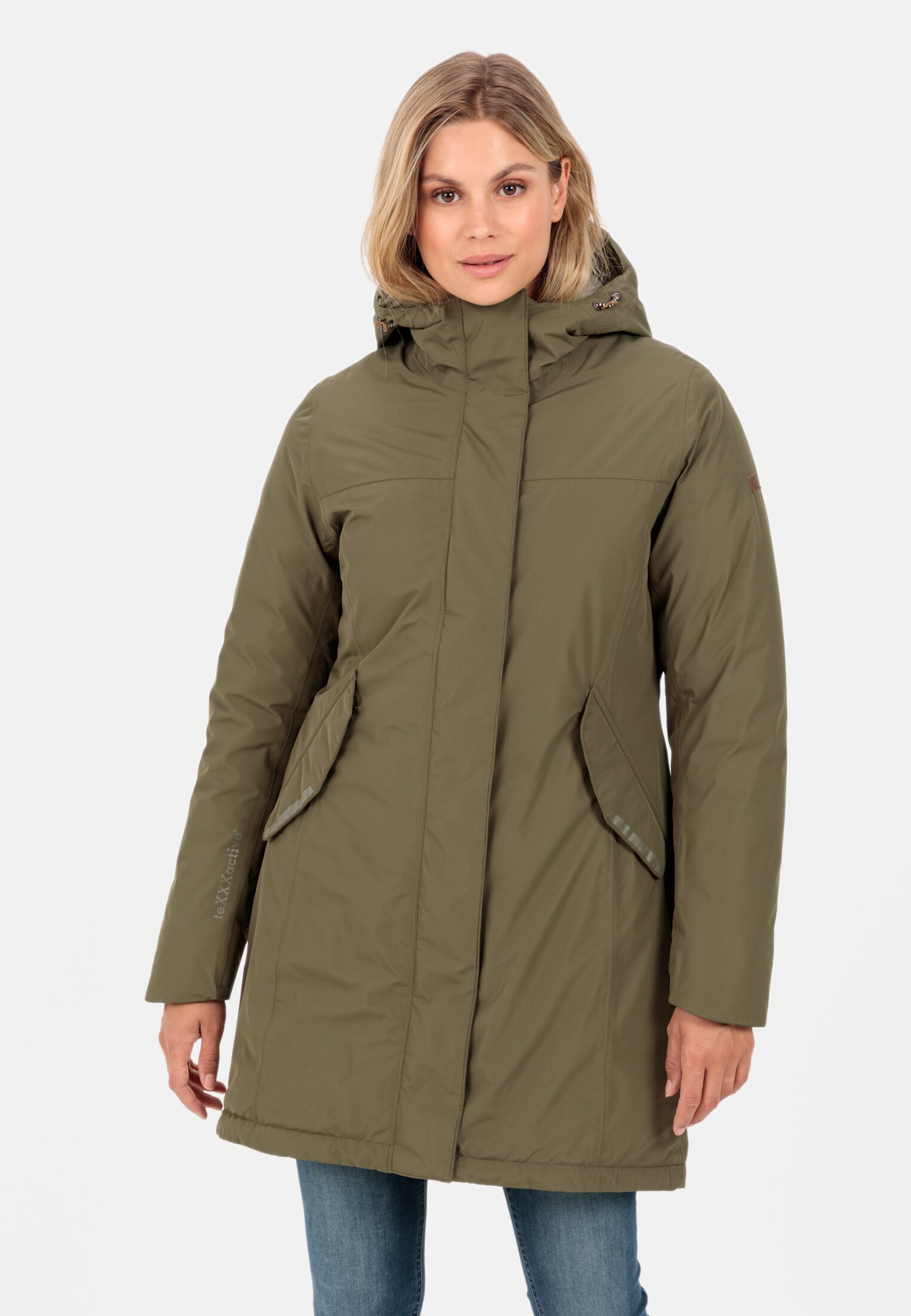 Camel Active teXXXactive? functional coat made from recycled polyester