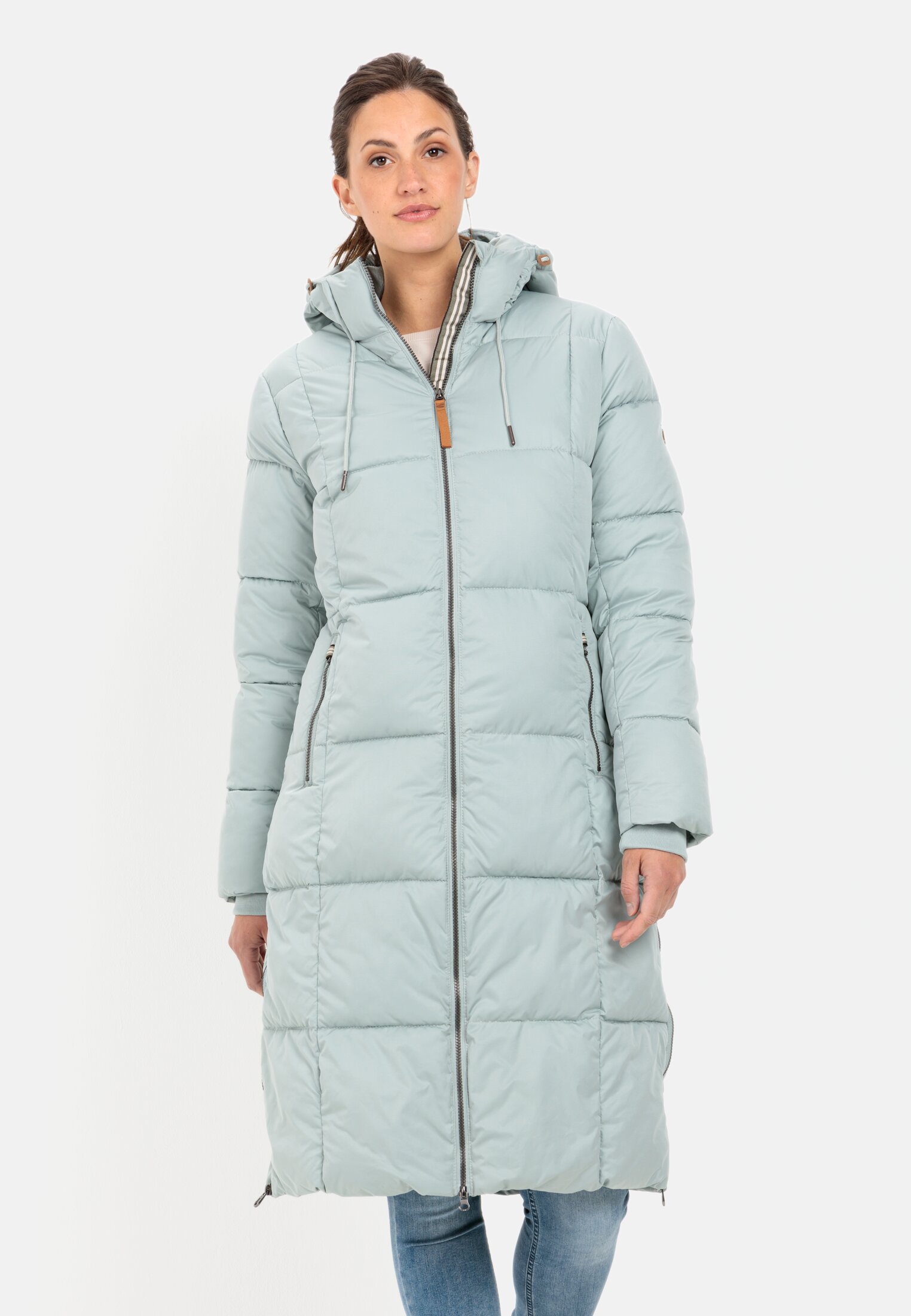 Camel Active Quilted coat with hood