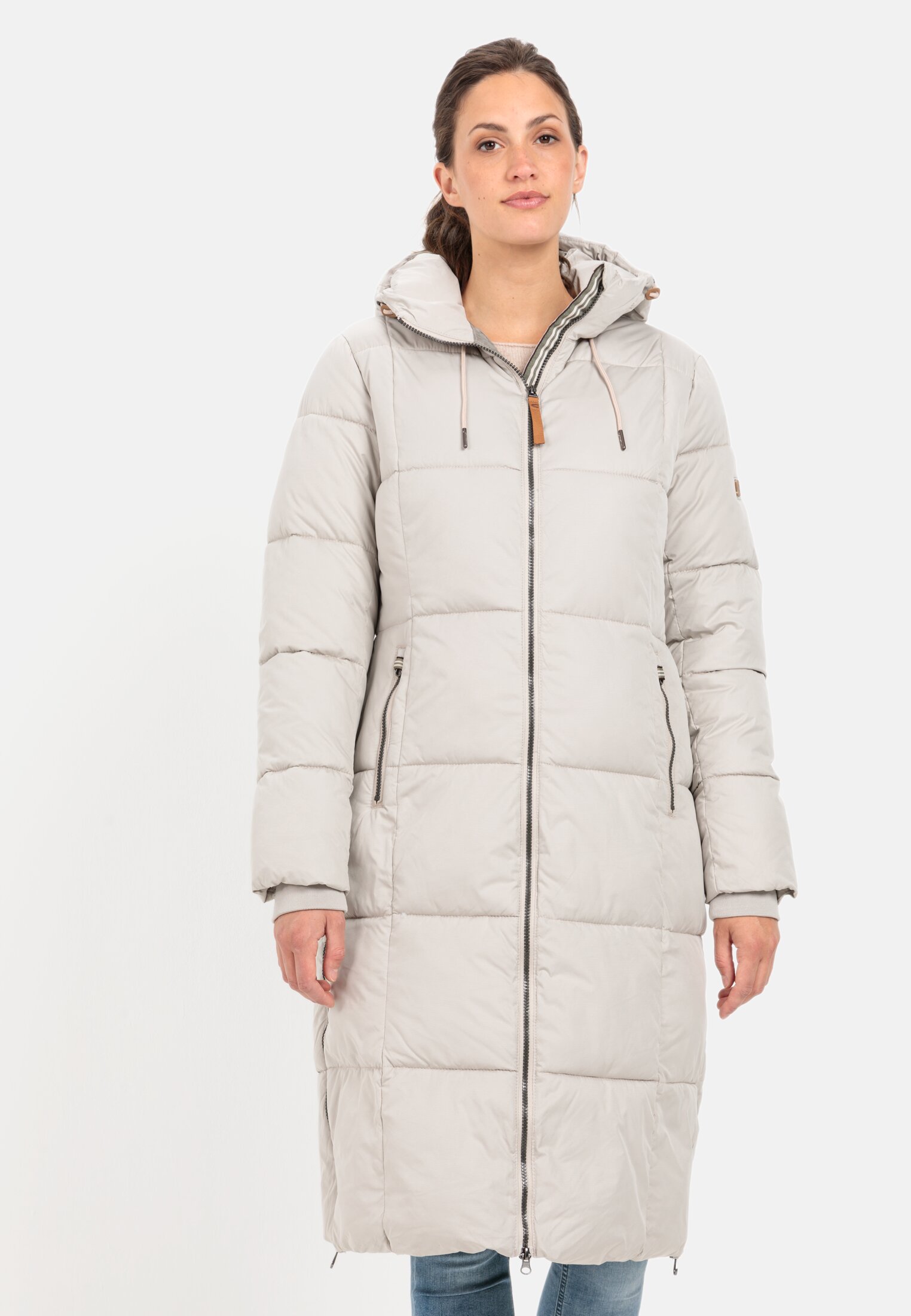 Camel Active Quilted coat with hood