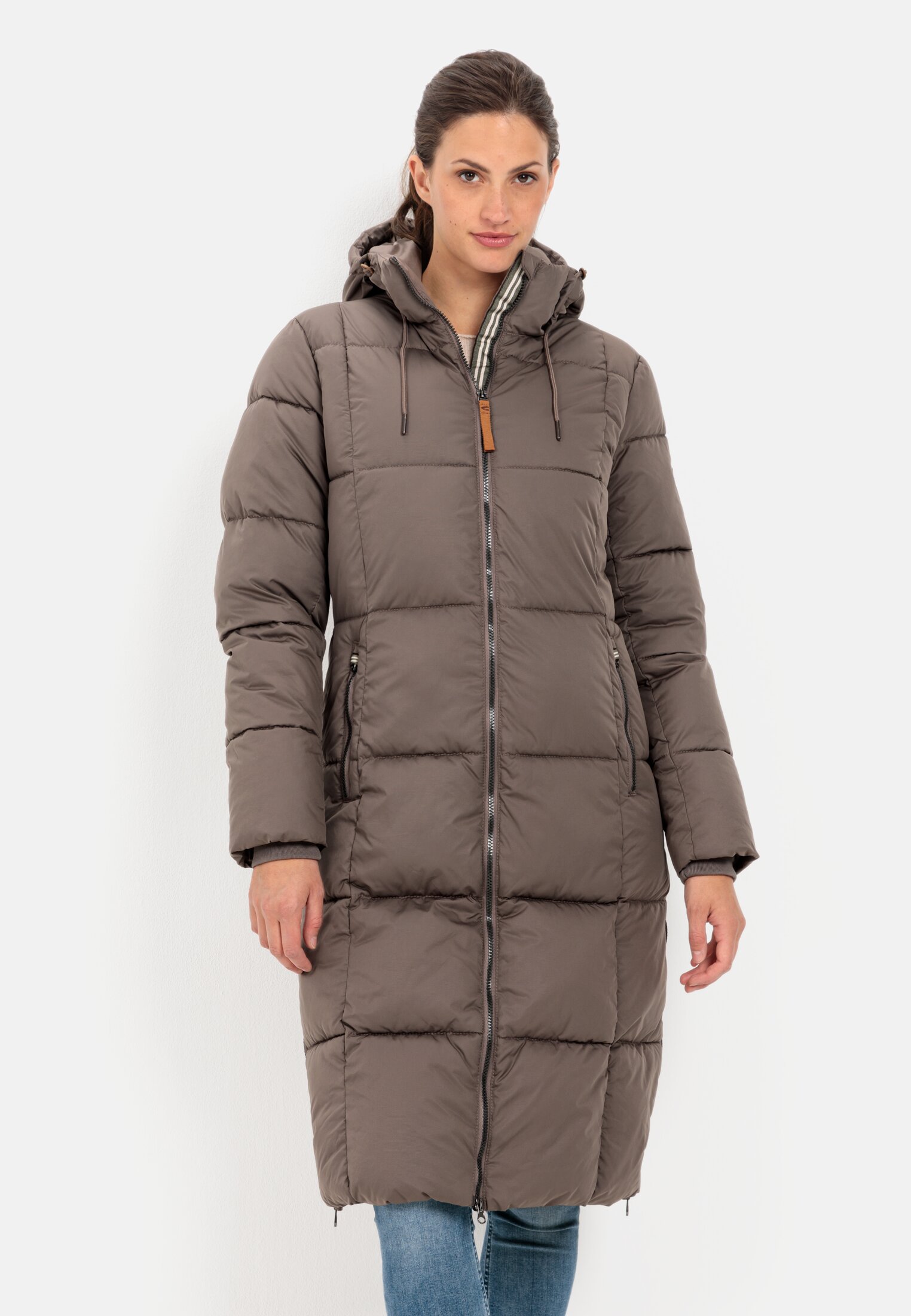 Camel Active Quilted coat with hood