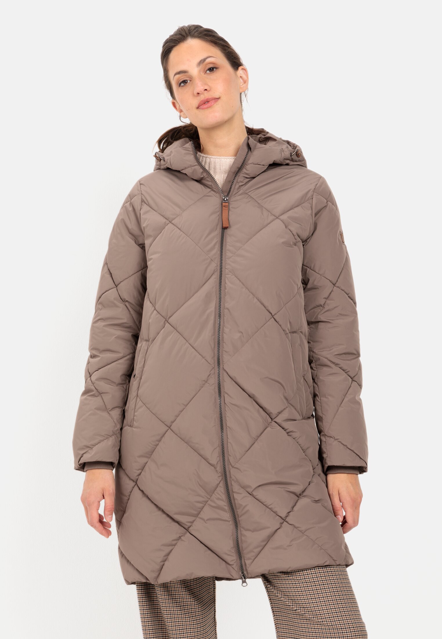 Camel Active Quilted coat in recycled polyester