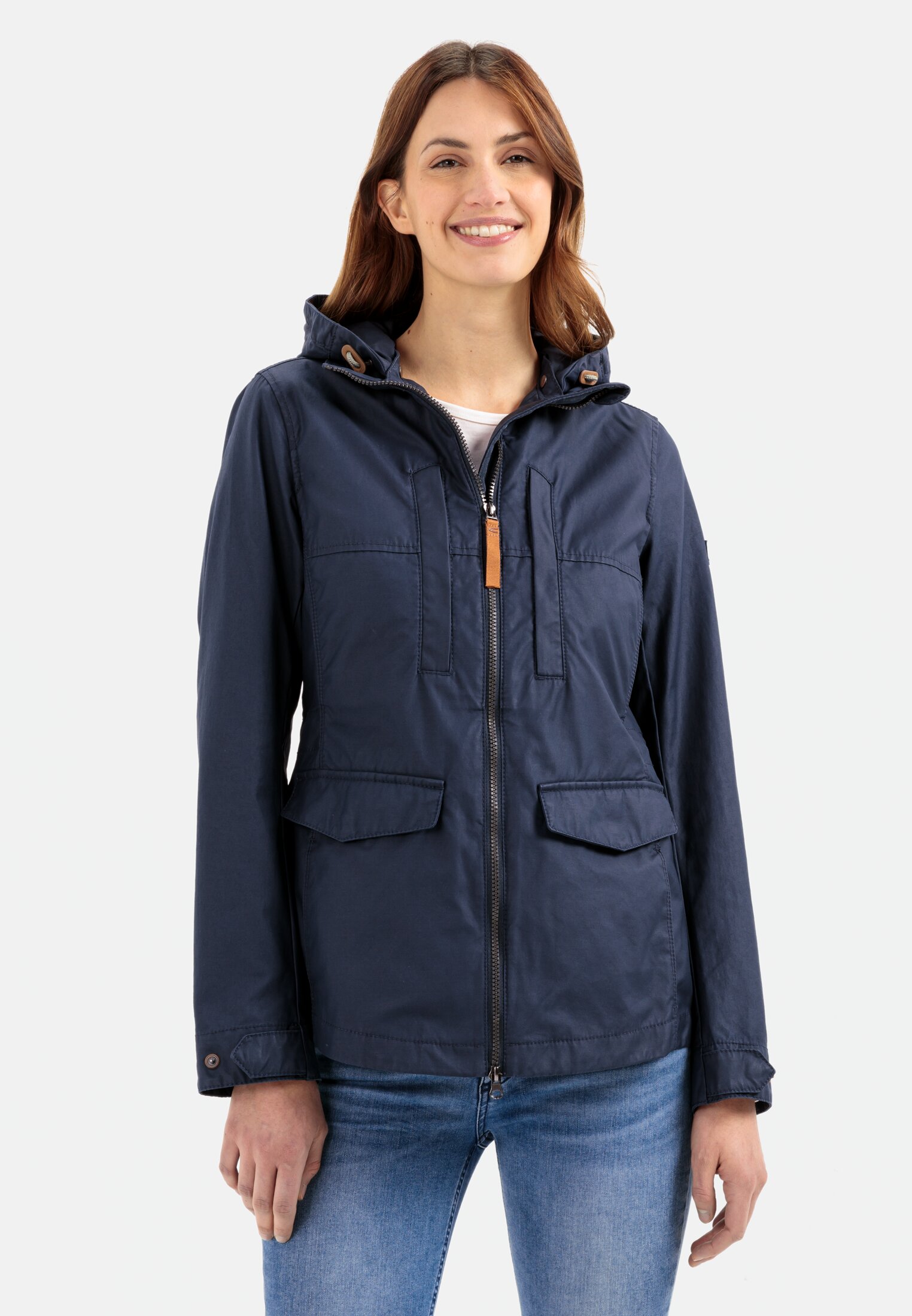 Camel Active Field jacket with detachable hood