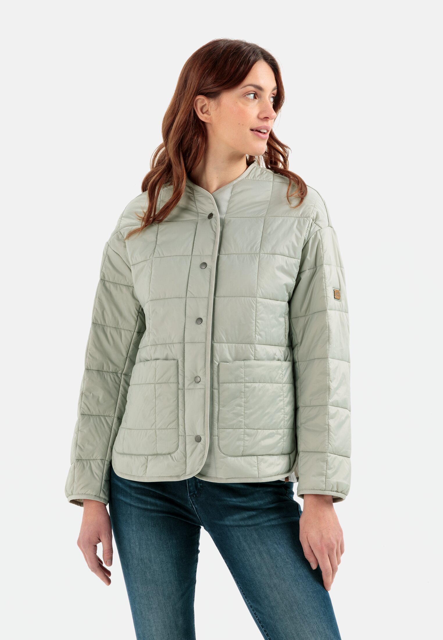 Camel Active Quilted jacket made from recycled polyester