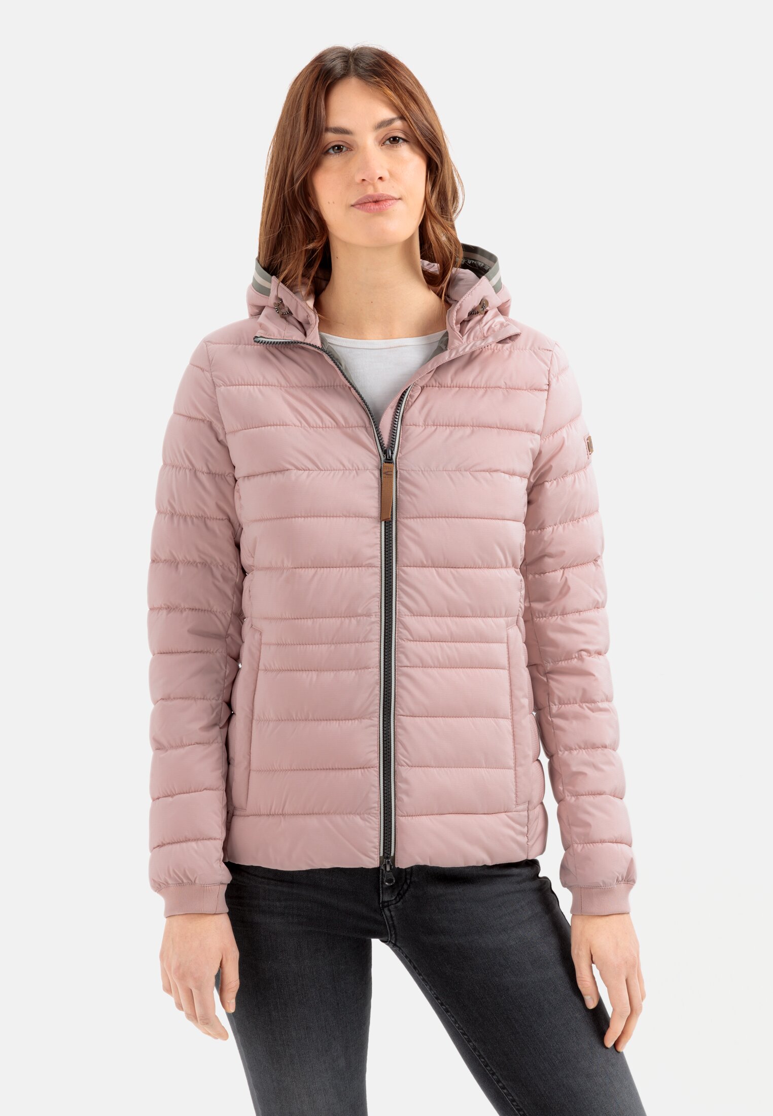 Camel Active Quilted jacket with detachable hood