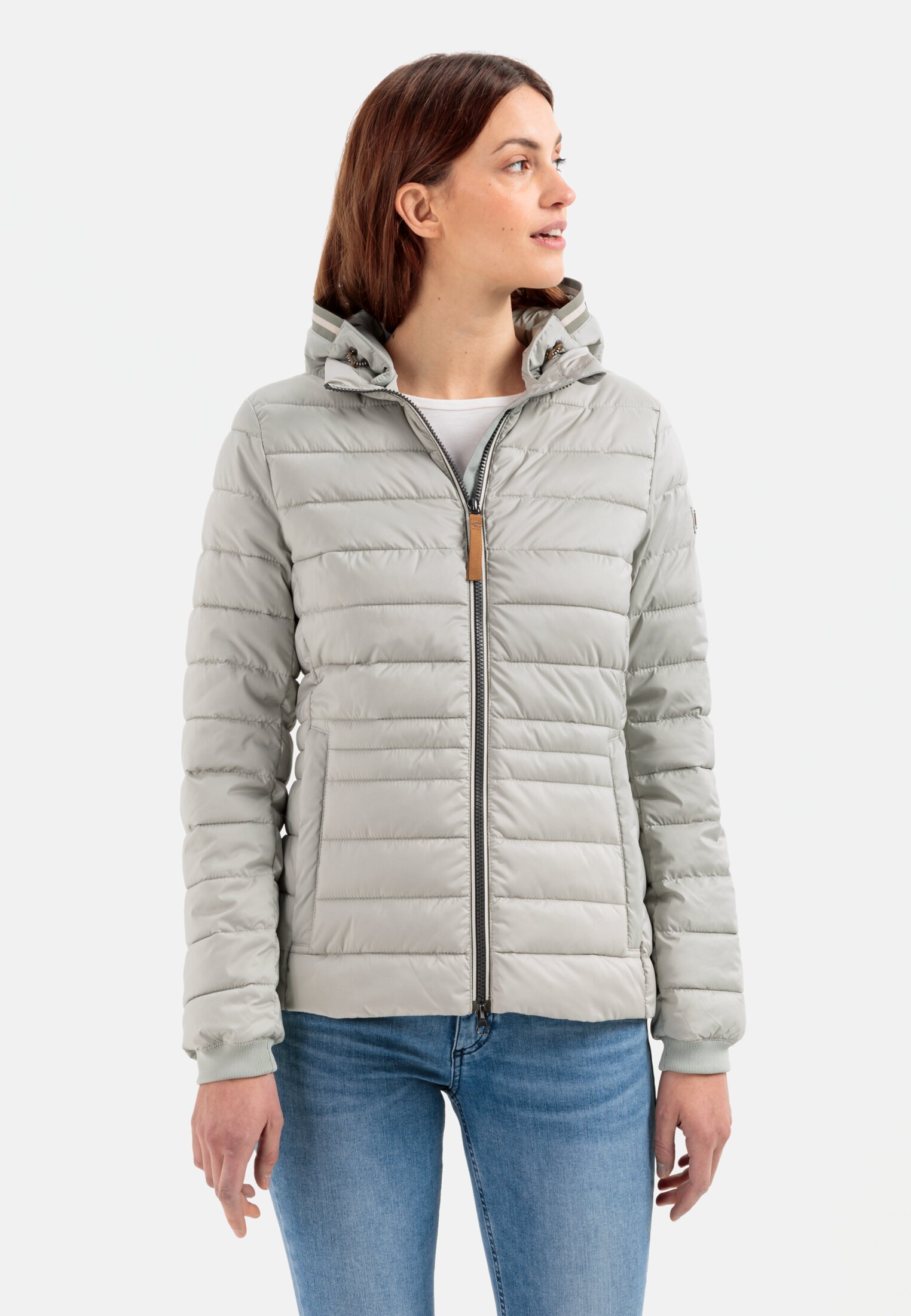 Camel Active Quilted jacket with detachable hood