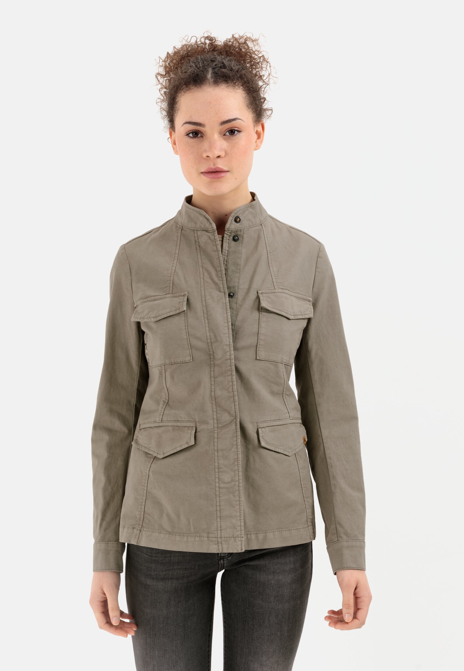 Camel Active Field jacket in a cotton mix