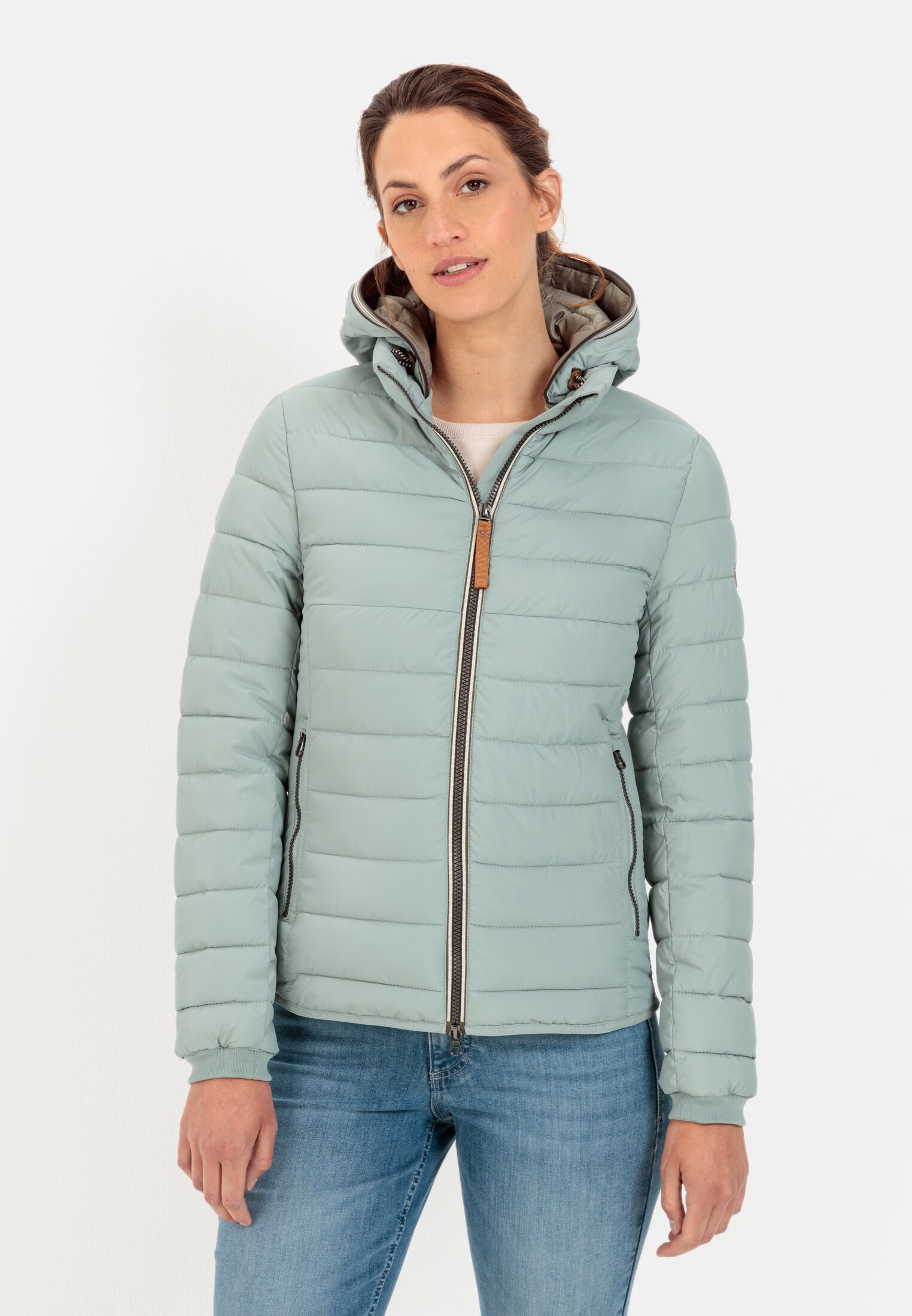 Camel Active Quilted jacket with detachable hood