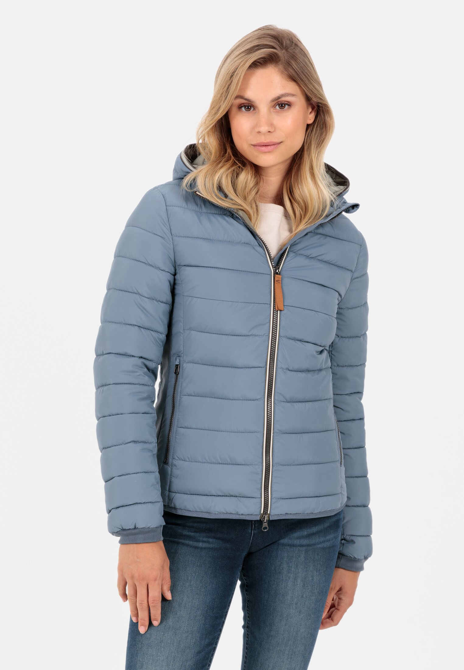 Camel Active Quilted jacket with detachable hood