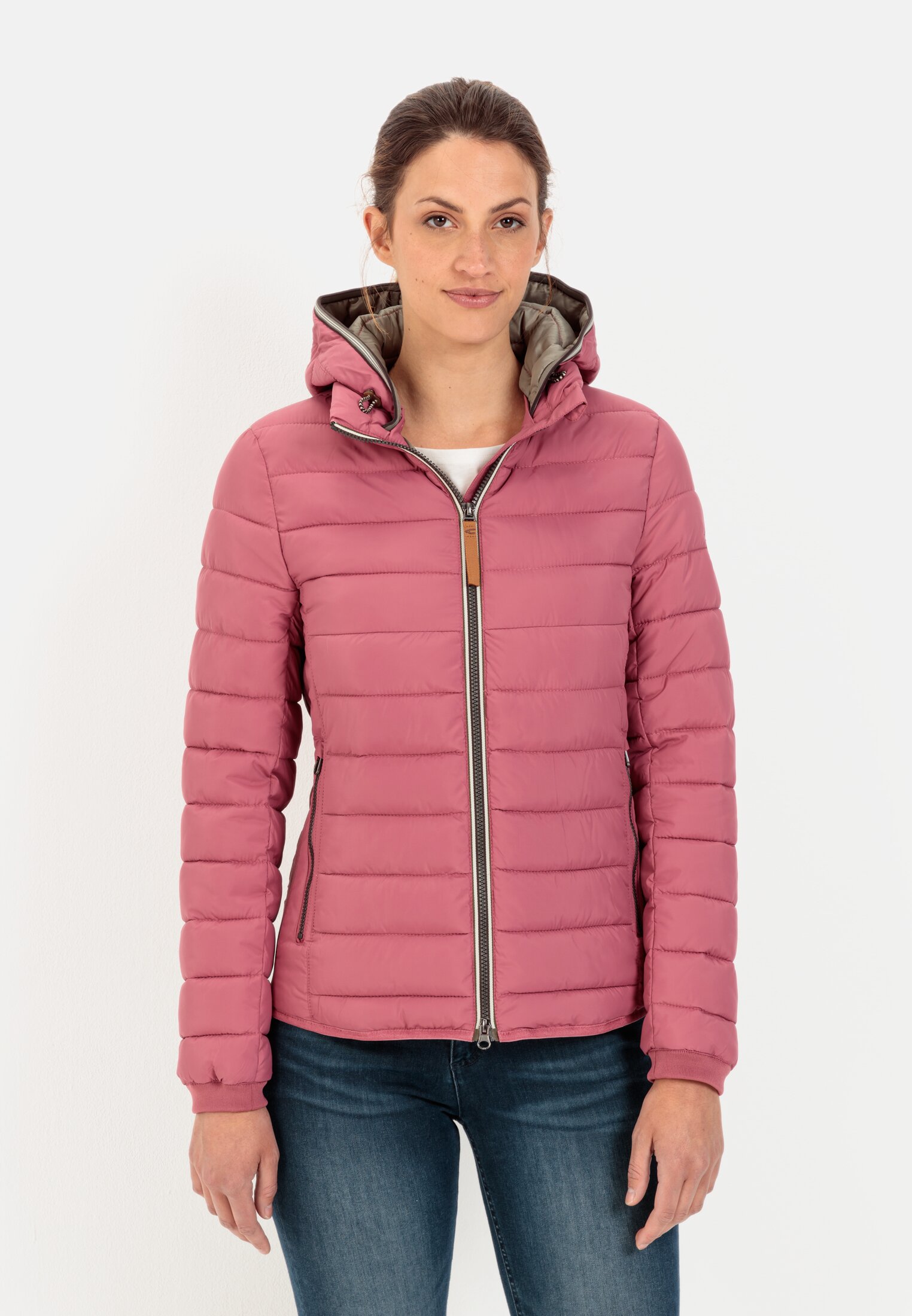 Camel Active Quilted jacket with detachable hood