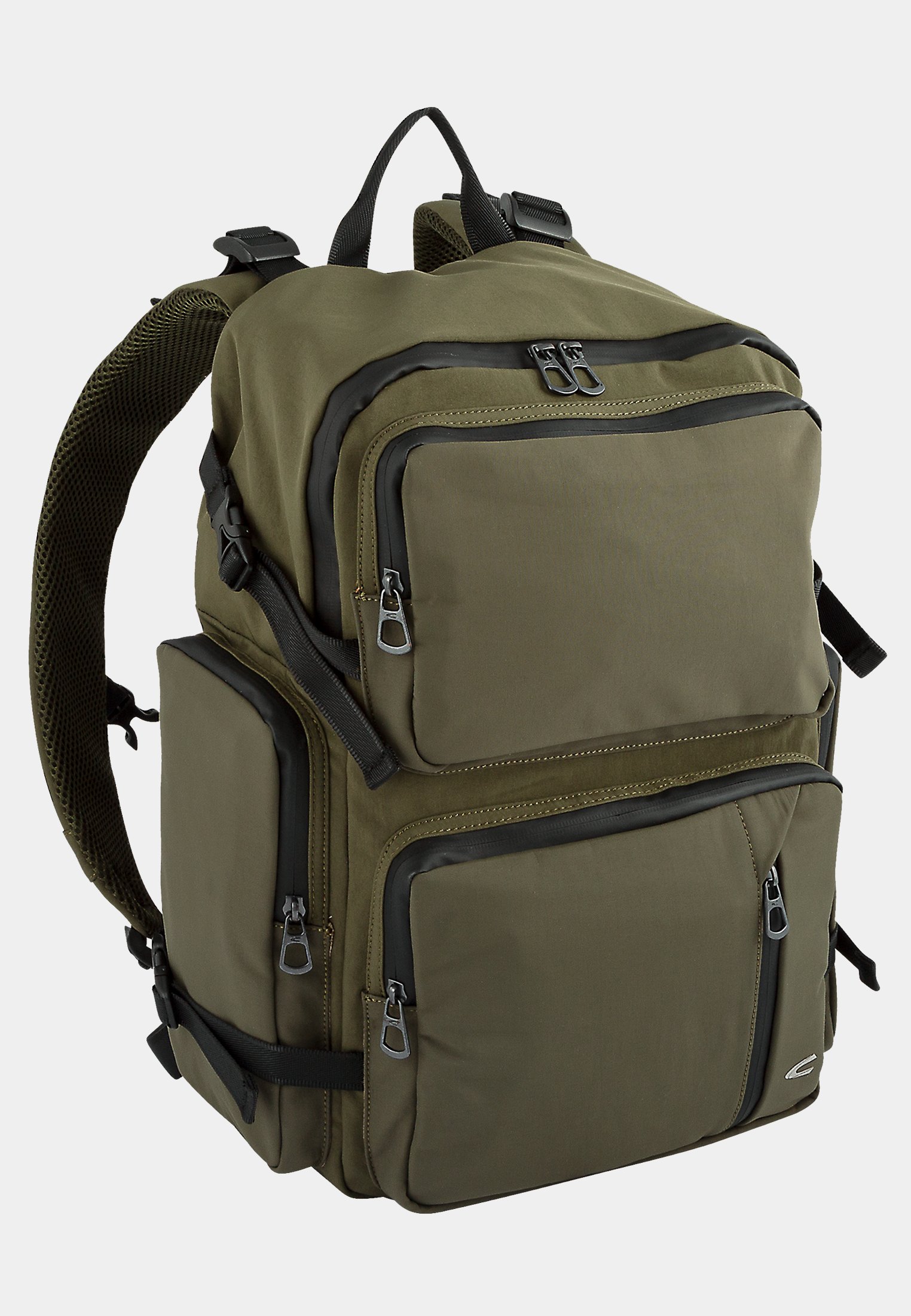 Camel Active Nylon backpack brooklyn with padded laptop compartment