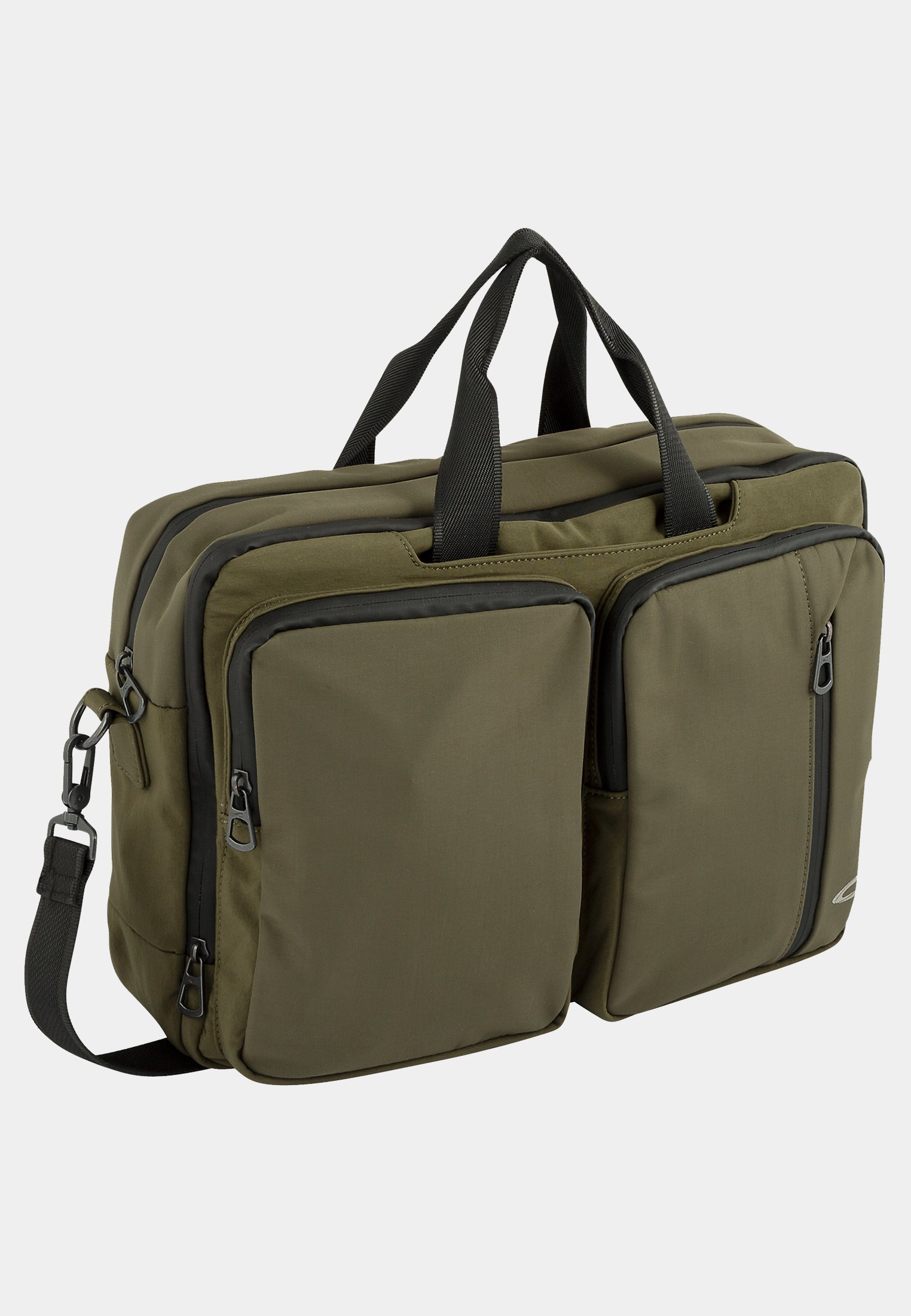 Camel Active Nylon shoulder bag brooklyn with padded laptop compartment