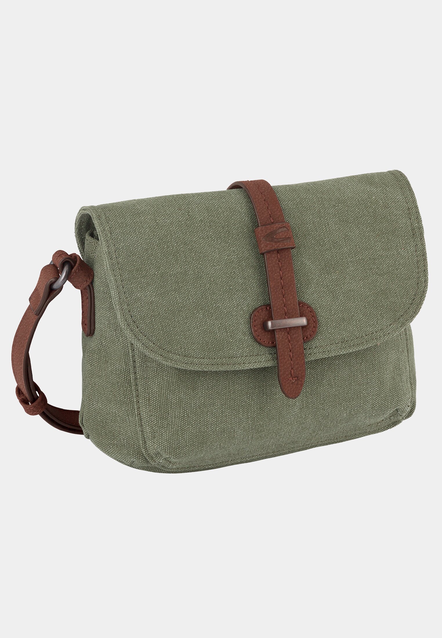 Camel Active Cross Bag Aubrey with adjustable canvas shoulder straps