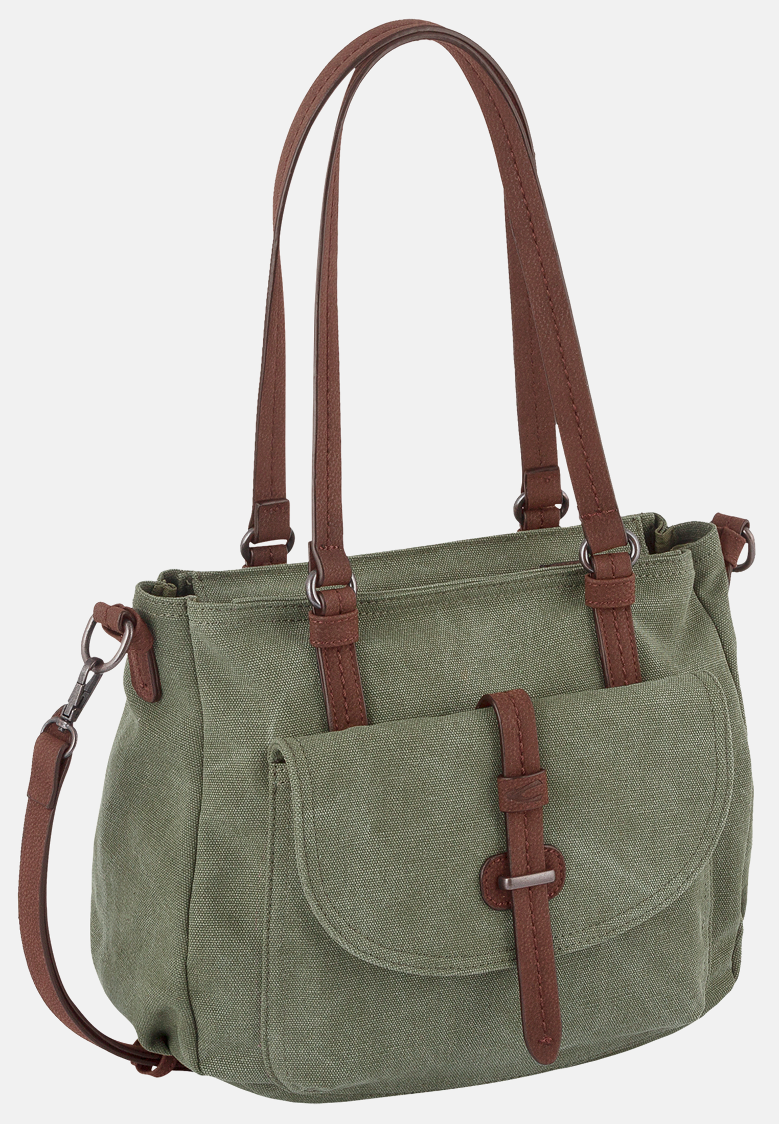 Camel Active Canvas shoulder bag Aubrey