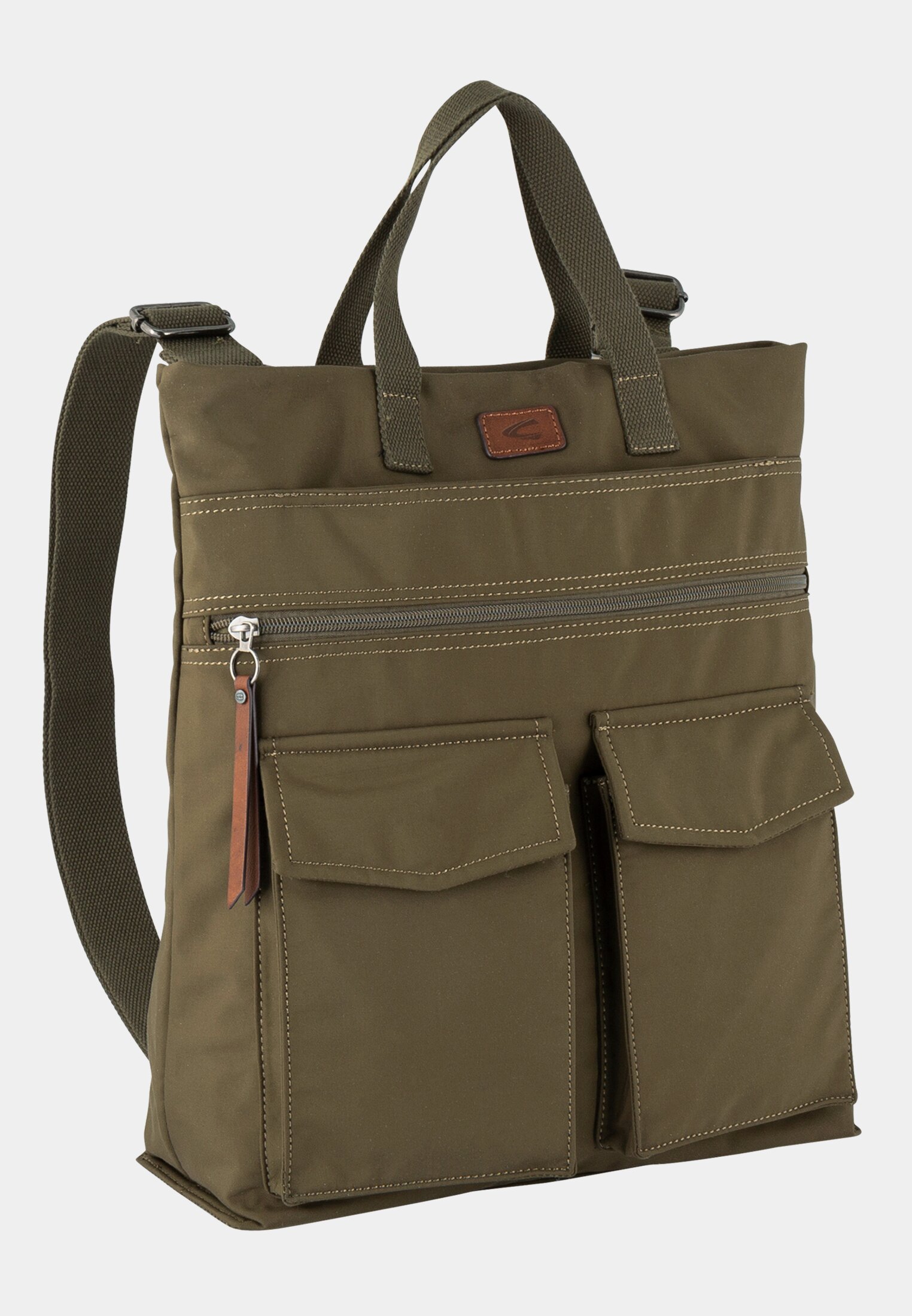 Camel Active Backpack made from matt nylon