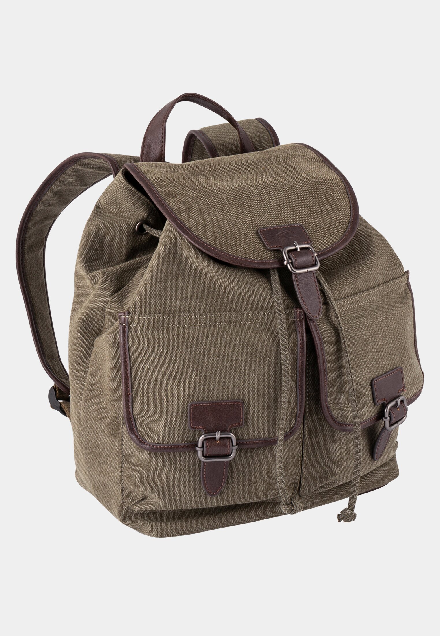 Camel Active MOUNTAIN backpack made from washed canvas