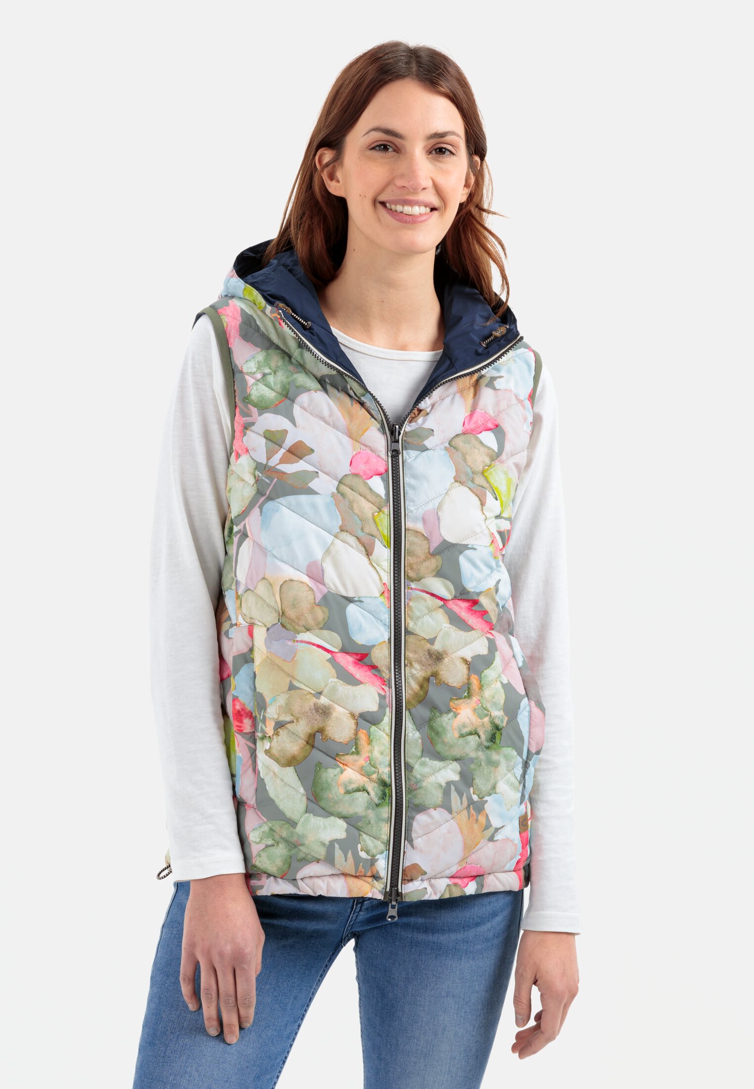 Camel Active Reversible waistcoat with hood