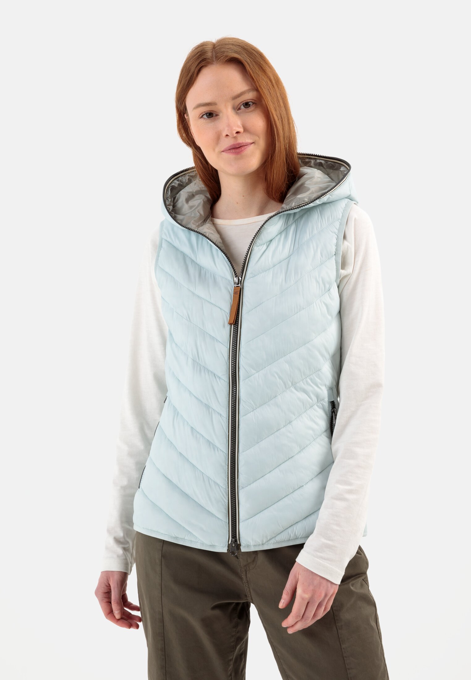 Camel Active Recycled polyamide quilted waistcoat