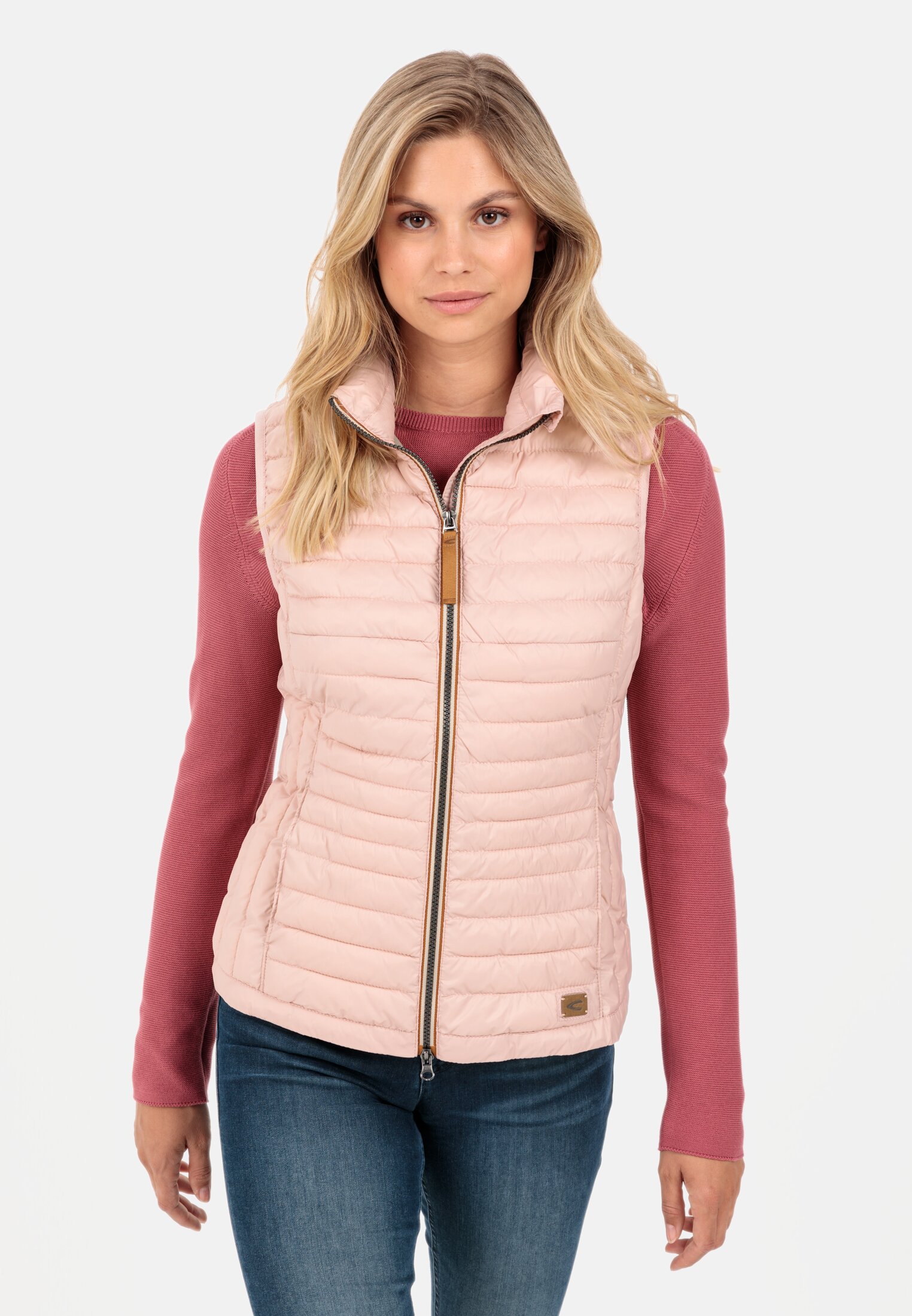 Camel Active Quilted vest made from 100% recycled material