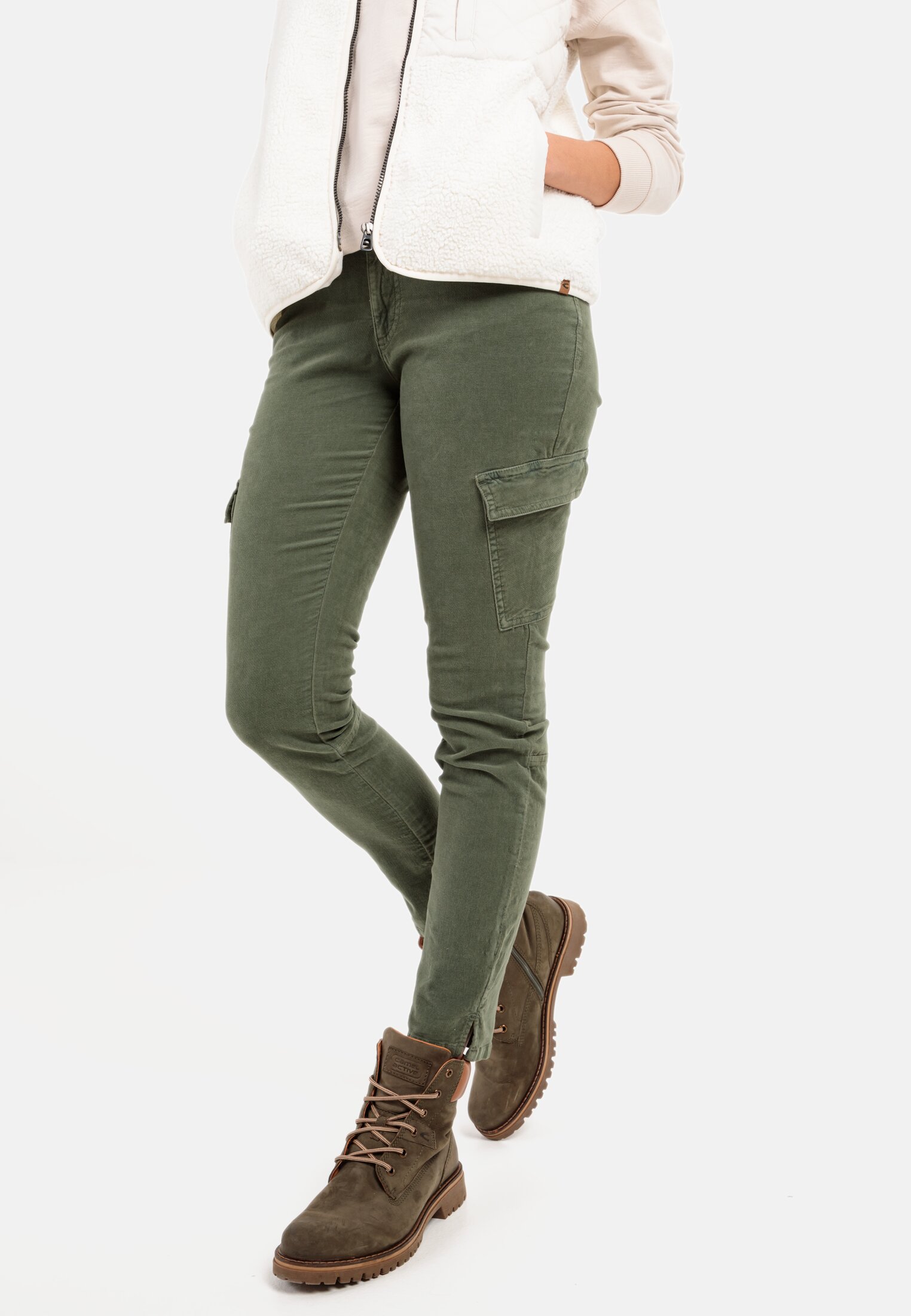 Camel Active Slim Fit Cargo Trousers