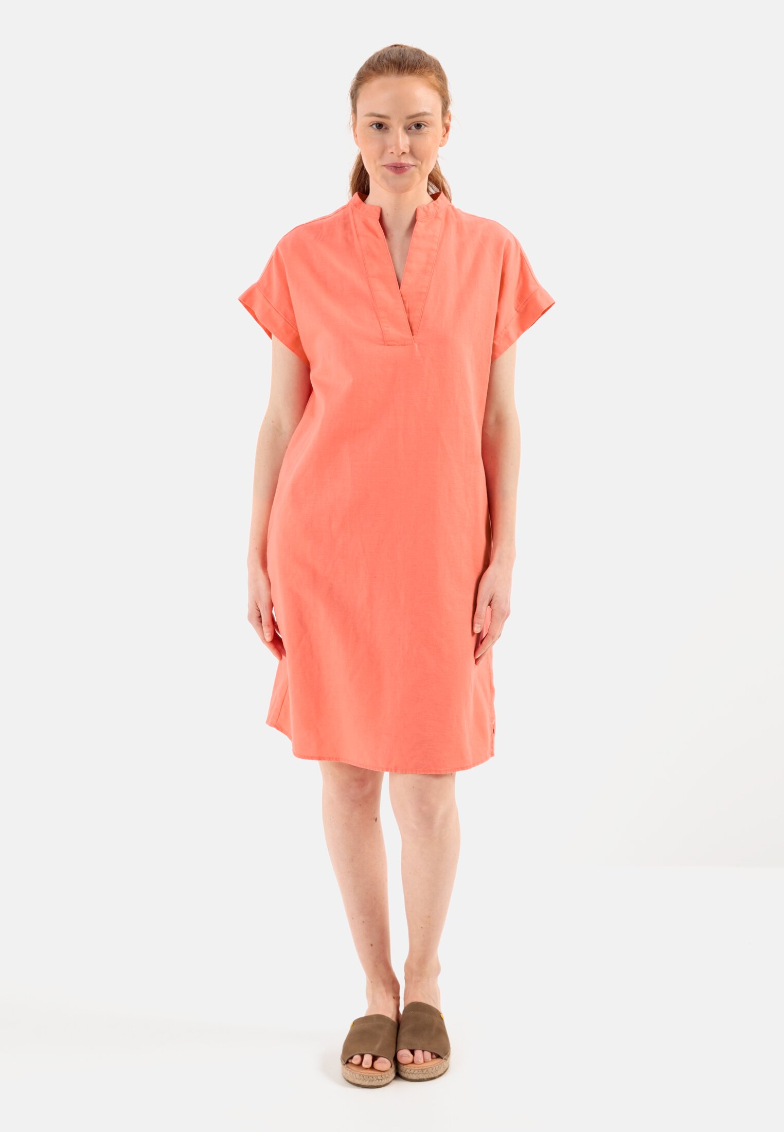 Camel Active Slip-on Dress from a linen-cotton mix