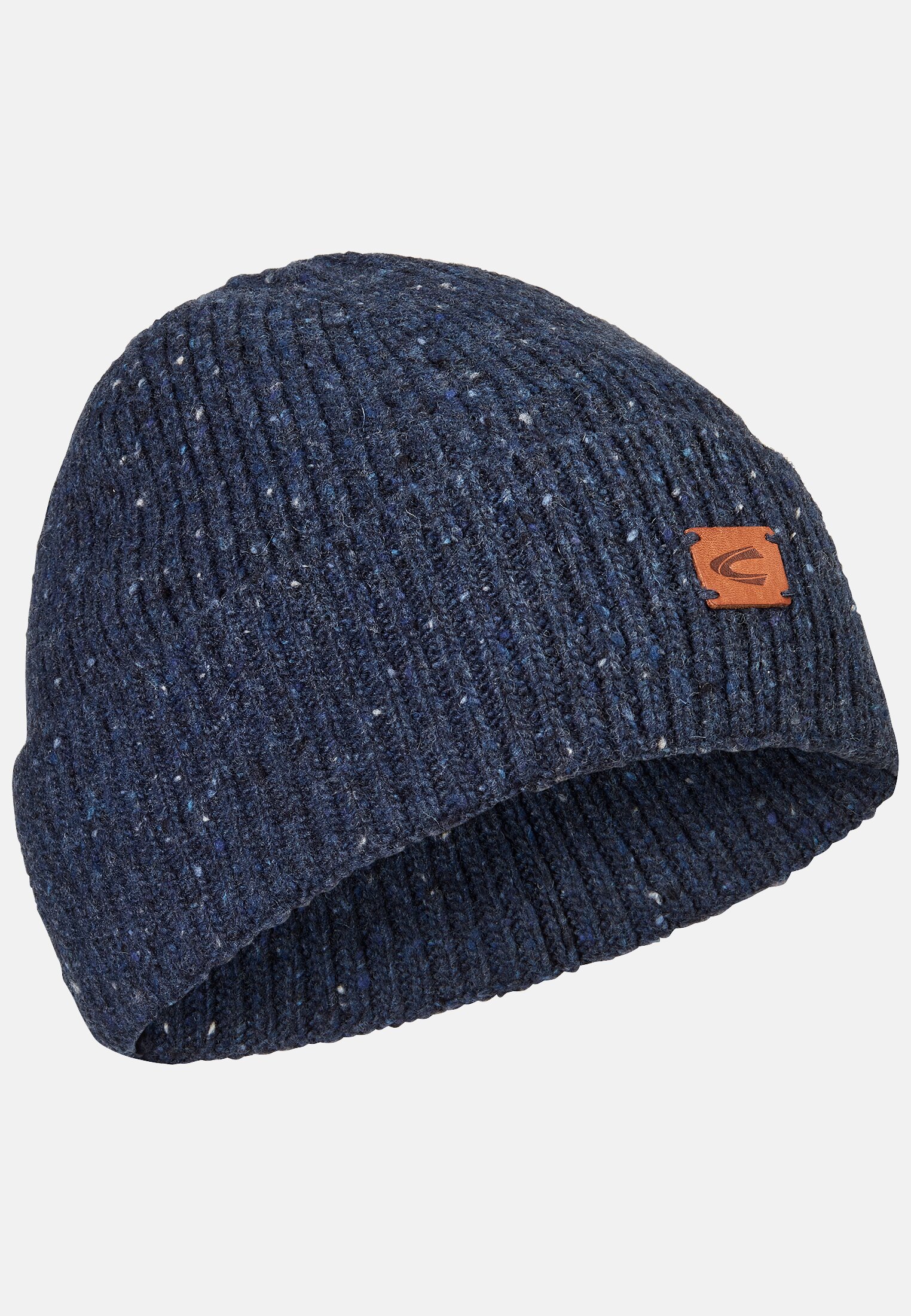 Camel Active Knitted beanie with merino wool