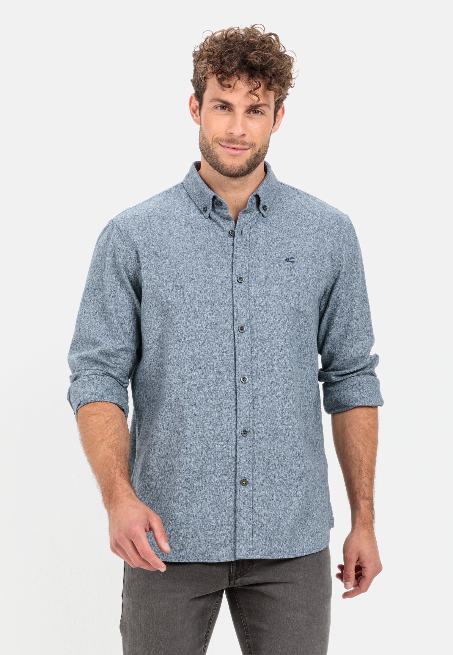 Camel Active Flannel shirt  in pure cotton