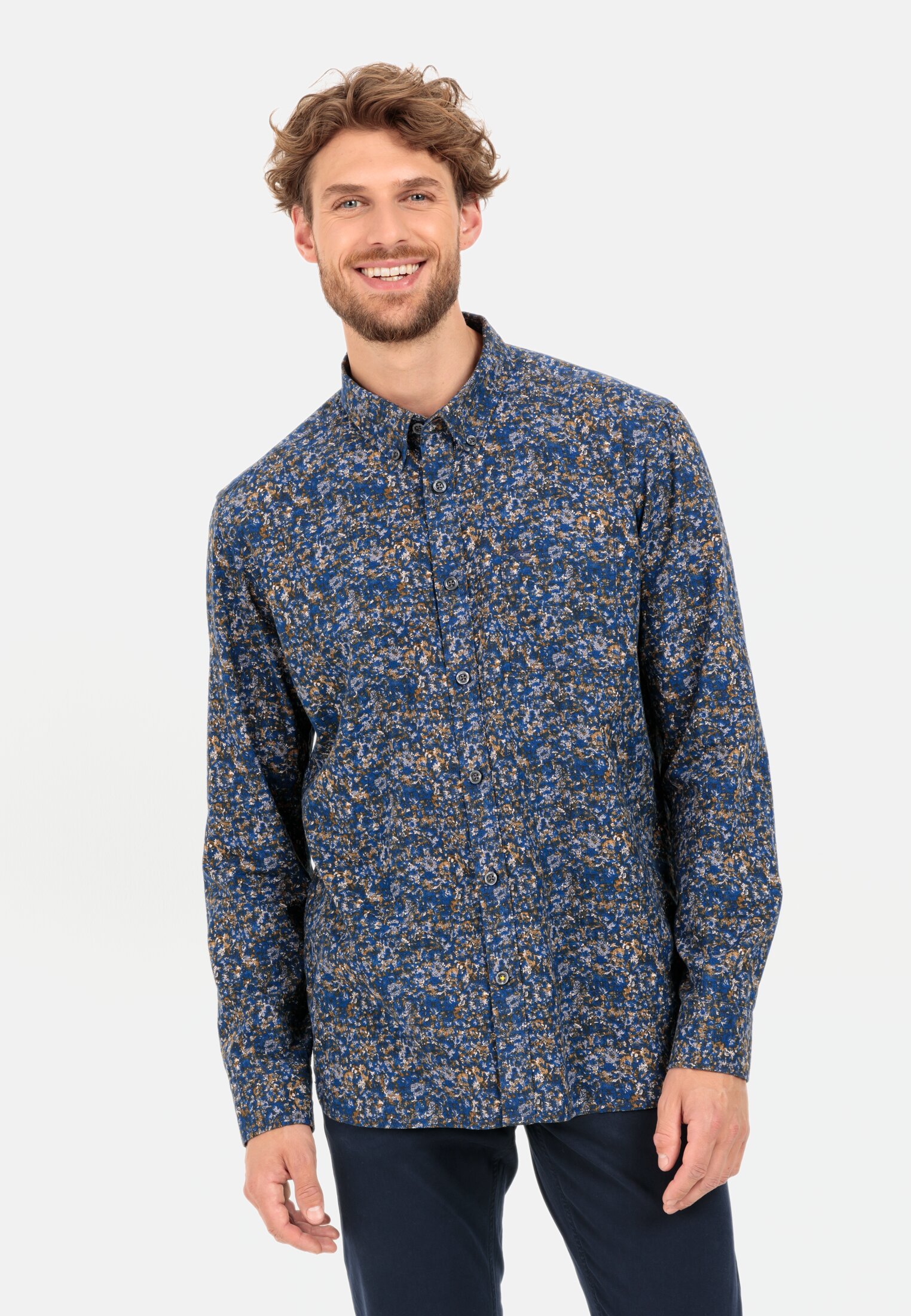 Camel Active Long-sleeved shirt with all-over print