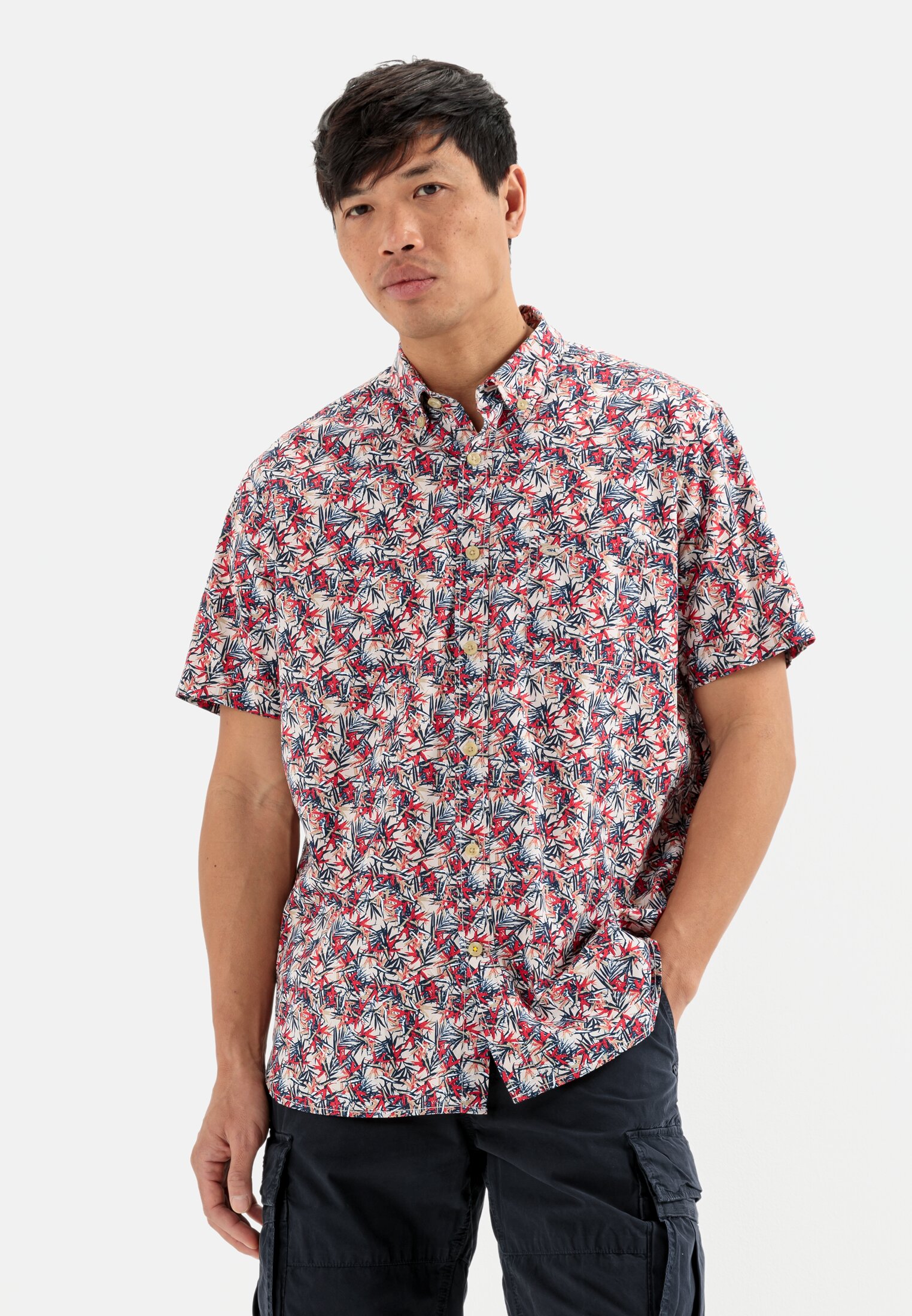 Camel Active Shortsleeve shirt with allover-print