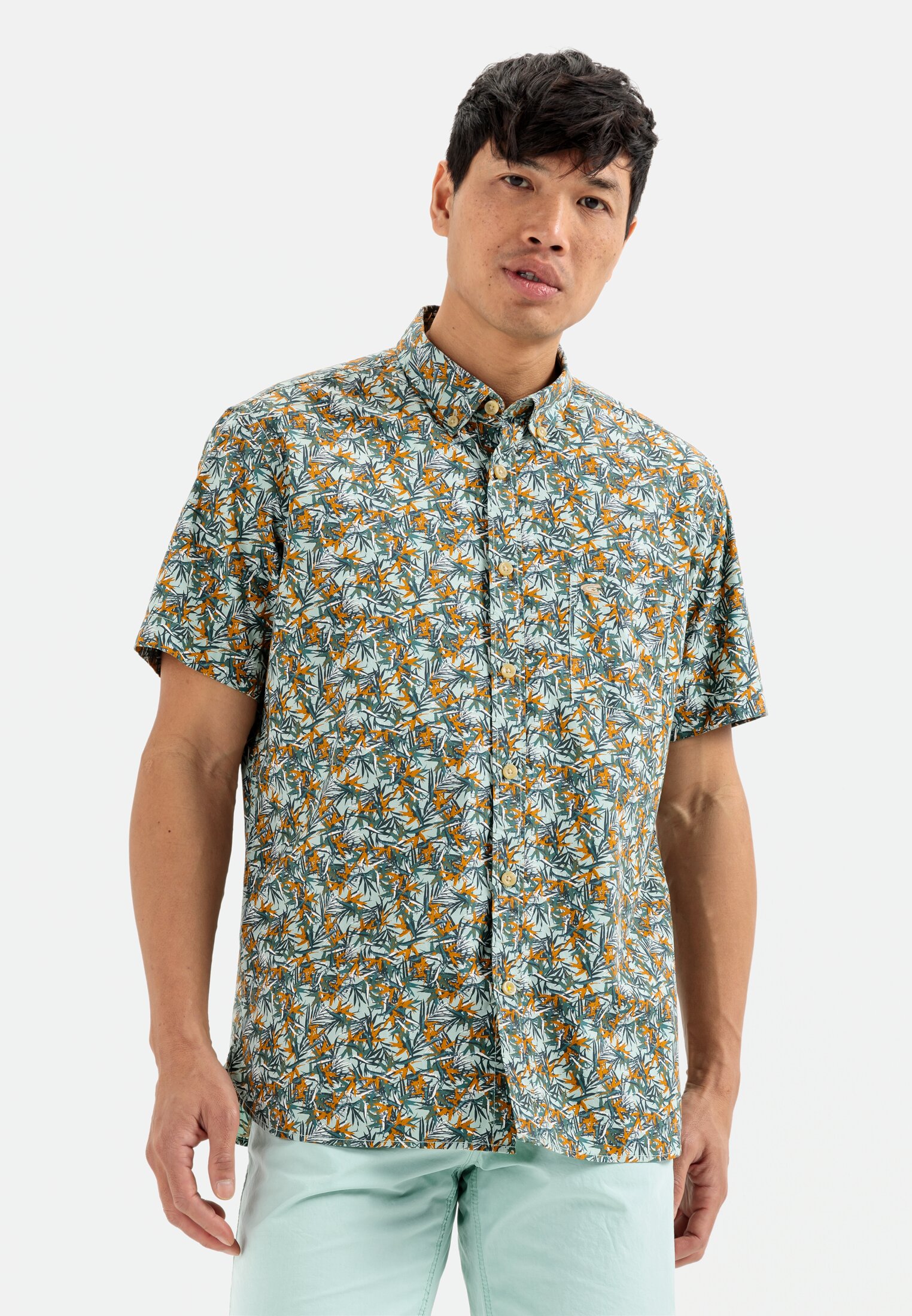 Camel Active Shortsleeve shirt with allover-print