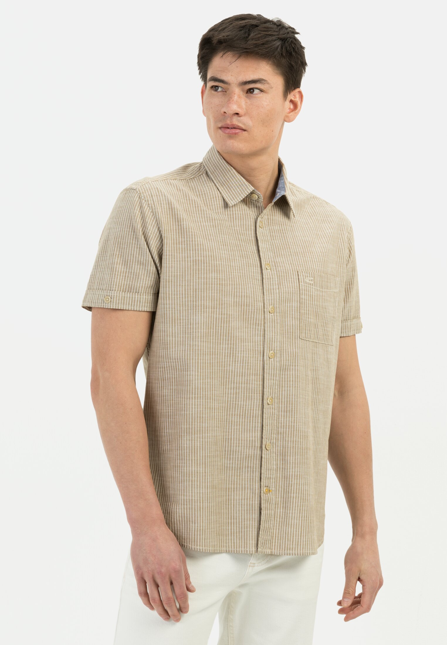 Camel Active Pure cotton short sleeve shirt