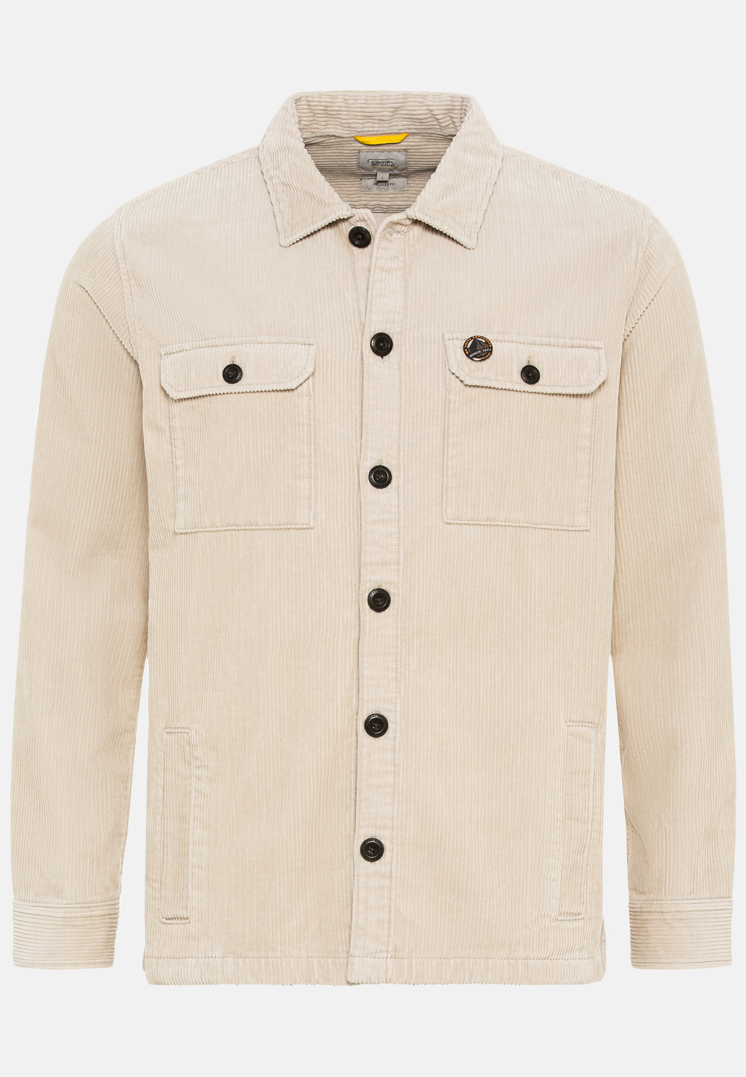 Camel Active Corduroy Overshirt from pure cotton