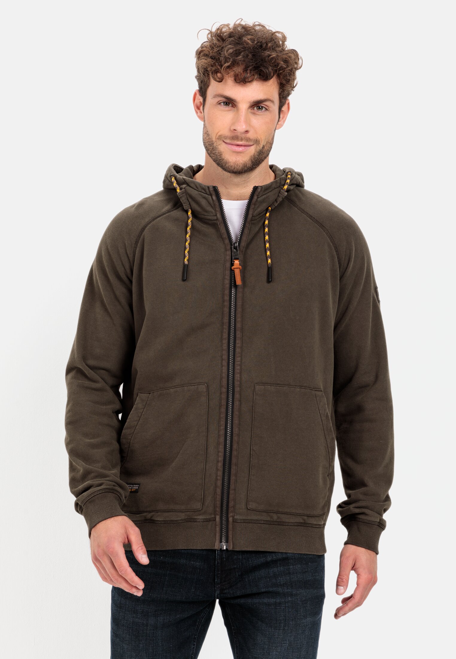 Camel Active Sweat jacket with hood