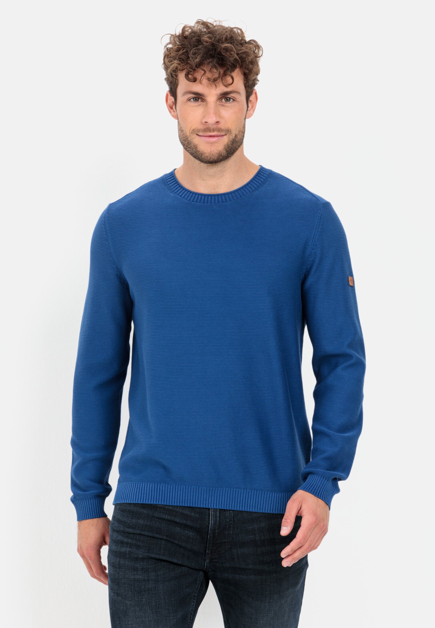 Camel Active Knitted pullover made from organic cotton