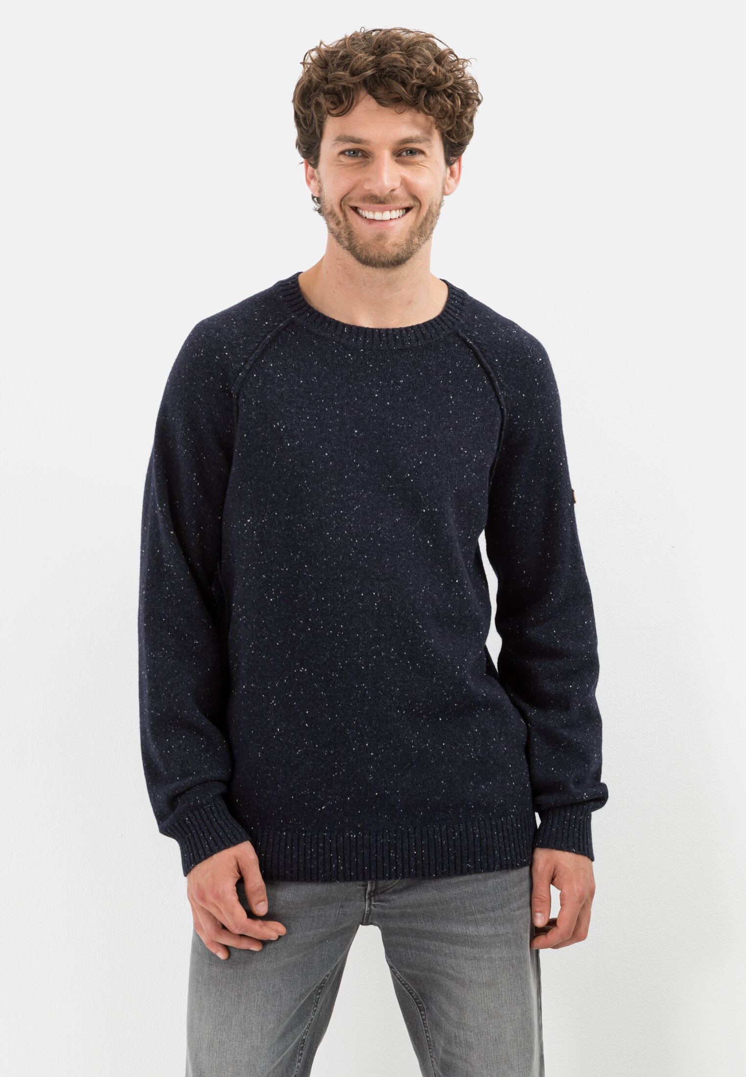 Camel Active Knit sweater with crewneck