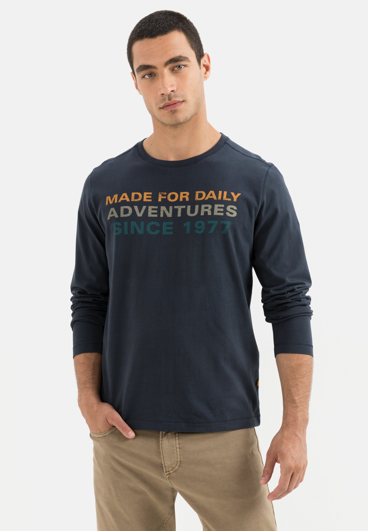 Camel Active Long sleeve Shirt aus organic cotton